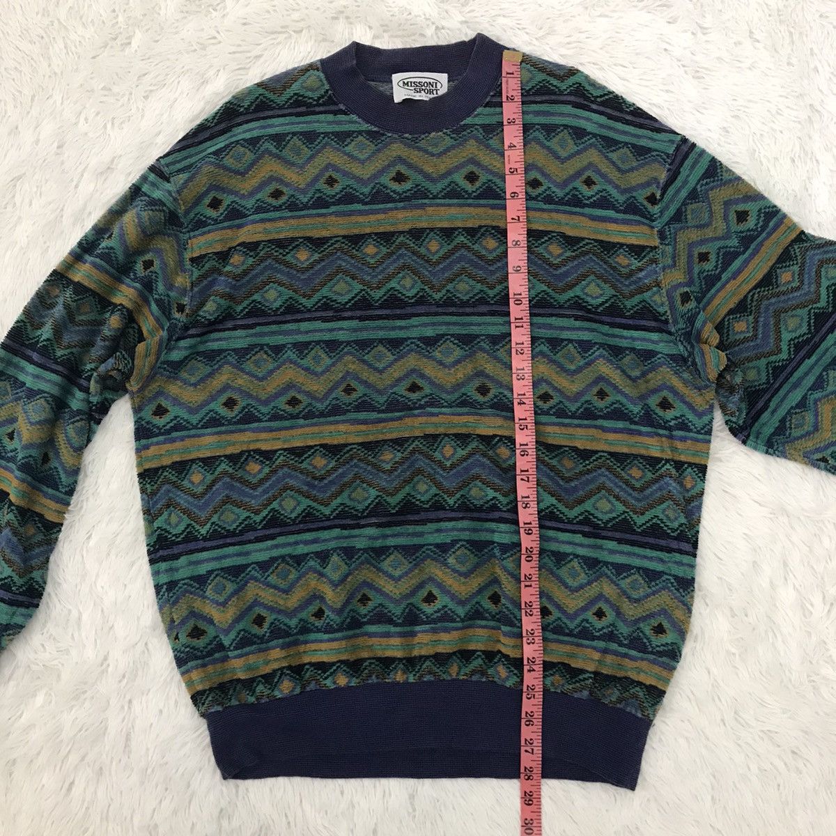 Missoni Missoni sport cozy print navajo sweater made in Italy Size US S / EU 44-46 / 1 - 17 Thumbnail