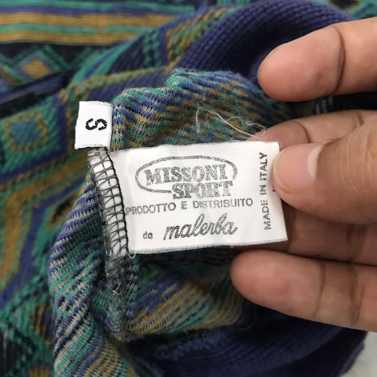 Missoni Missoni sport cozy print navajo sweater made in Italy Size US S / EU 44-46 / 1 - 14 Thumbnail