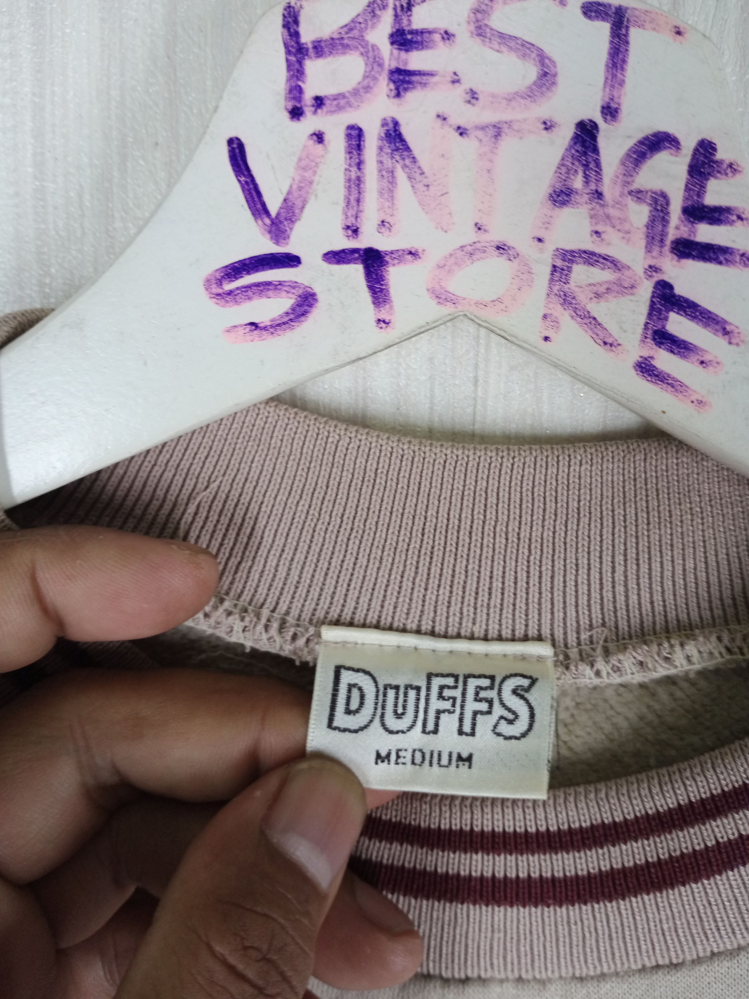 Vintage Vintage 90s Duffs Shoes Skateboarding Box Logo Sweatshirt Size US M / EU 48-50 / 2 - 4 Thumbnail