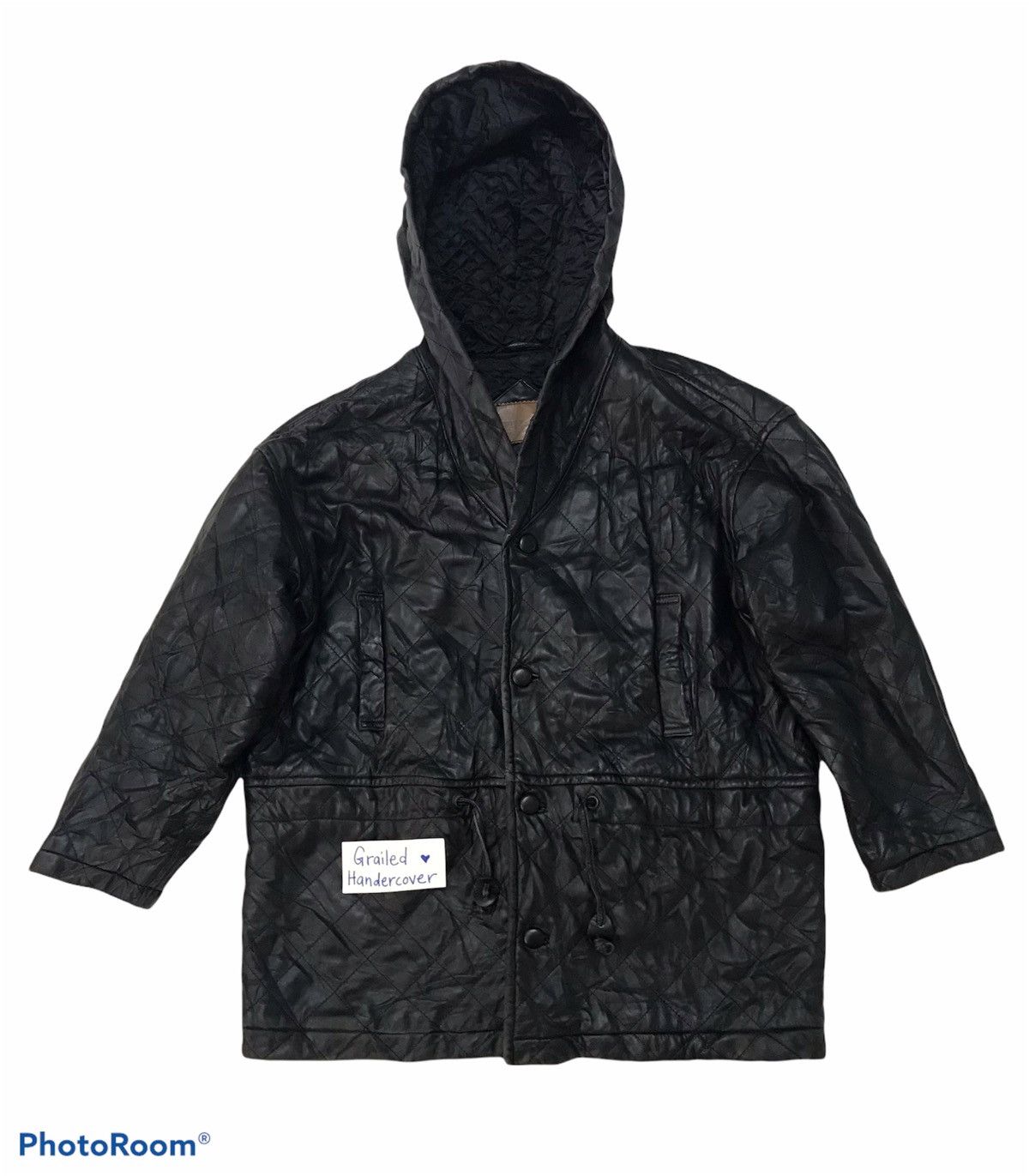 Hai Sporting Gear Hai Sporting Gear Issey Miyake Leather Jacket Hooded Size US M / EU 48-50 / 2 - 1 Thumbnail