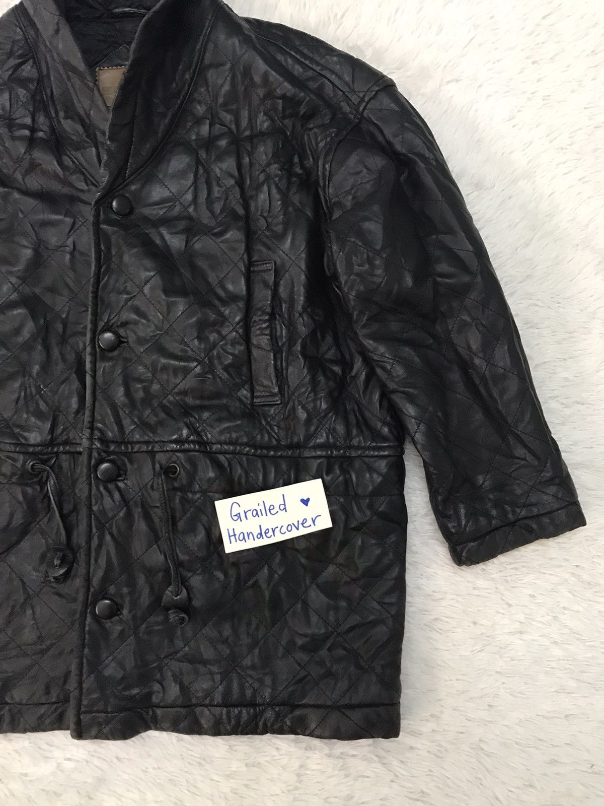 Hai Sporting Gear Hai Sporting Gear Issey Miyake Leather Jacket Hooded Size US M / EU 48-50 / 2 - 5 Thumbnail