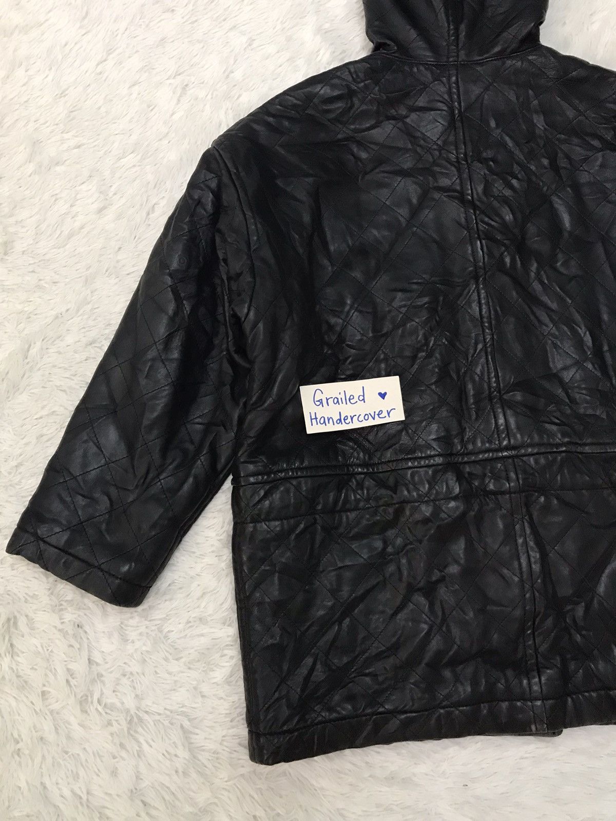 Hai Sporting Gear Hai Sporting Gear Issey Miyake Leather Jacket Hooded Size US M / EU 48-50 / 2 - 9 Thumbnail