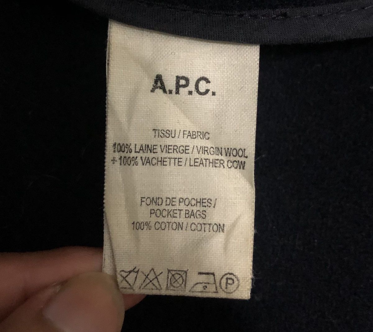 A.P.C. A.P.C. RUE MADAME PARIS COAT WOOL JACKET Size US XS / EU 42 / 0 - 11 Thumbnail