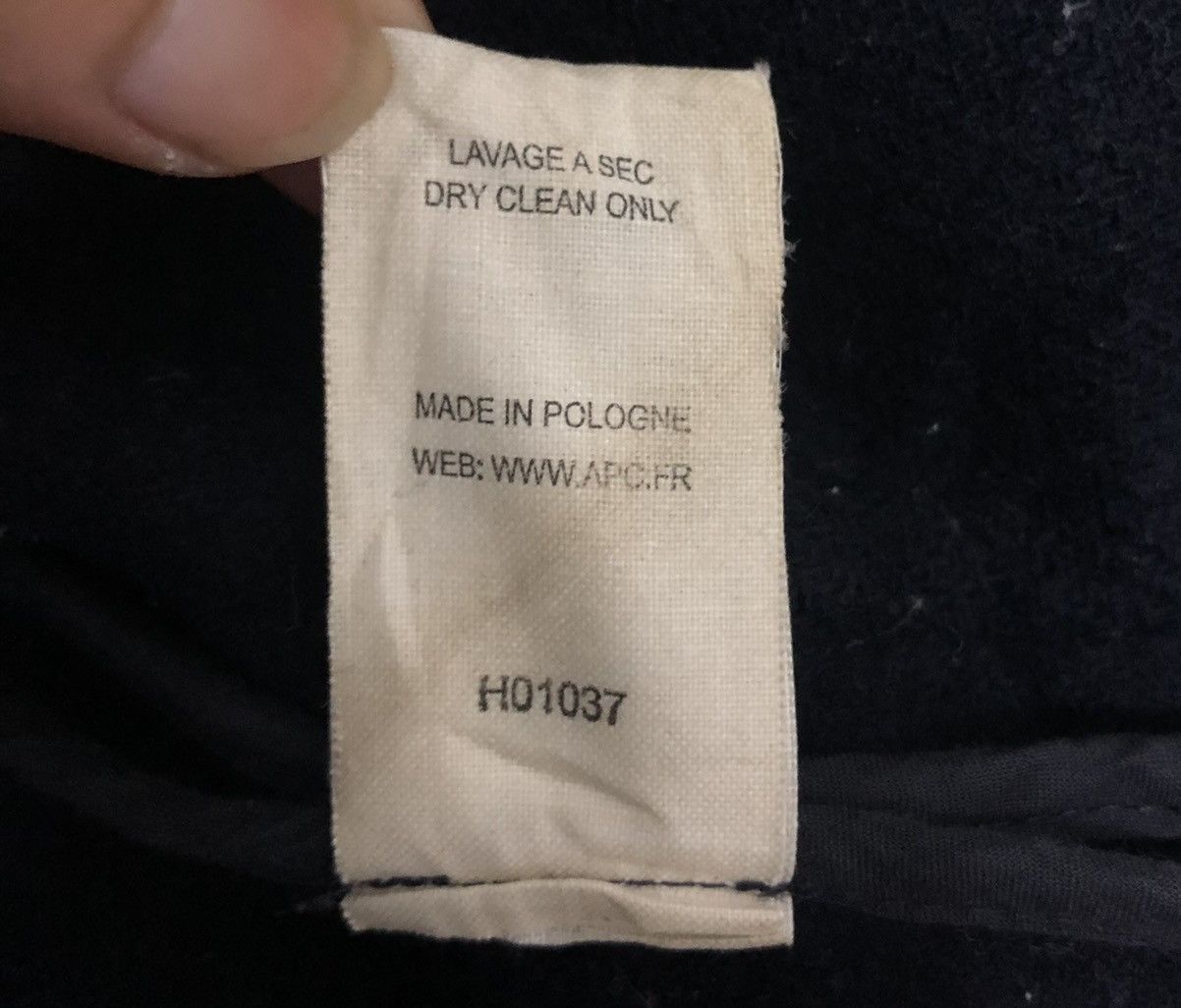A.P.C. A.P.C. RUE MADAME PARIS COAT WOOL JACKET Size US XS / EU 42 / 0 - 12 Thumbnail