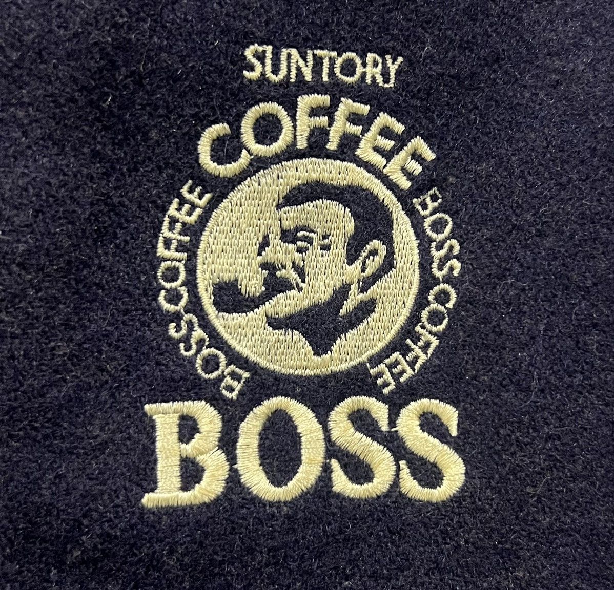 Japanese Brand × Vintage VINTAGE SUNTORY COFFE BOSS ORIGINAL DEDIGN VARSITY JACKET Size US XL / EU 56 / 4 - 4 Thumbnail
