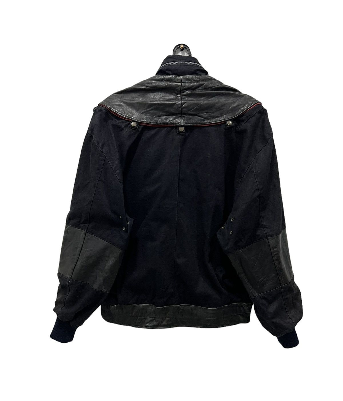 Genuine Leather VINTAGE LATHER JAPANESE BRAND JACKET Size US L / EU 52-54 / 3 - 2 Thumbnail