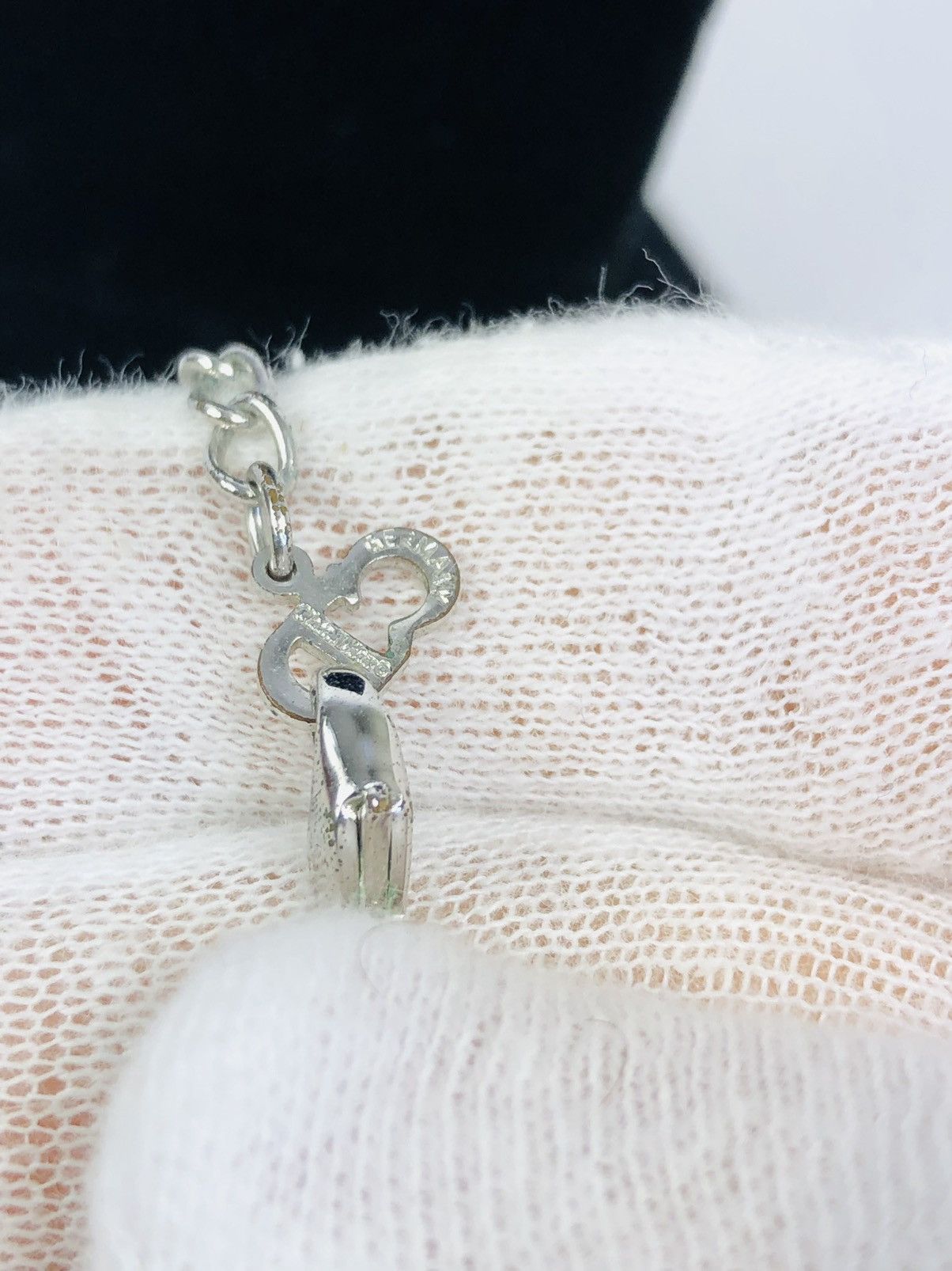 Dior Dior encrusted logo necklace Size ONE SIZE - 4 Thumbnail