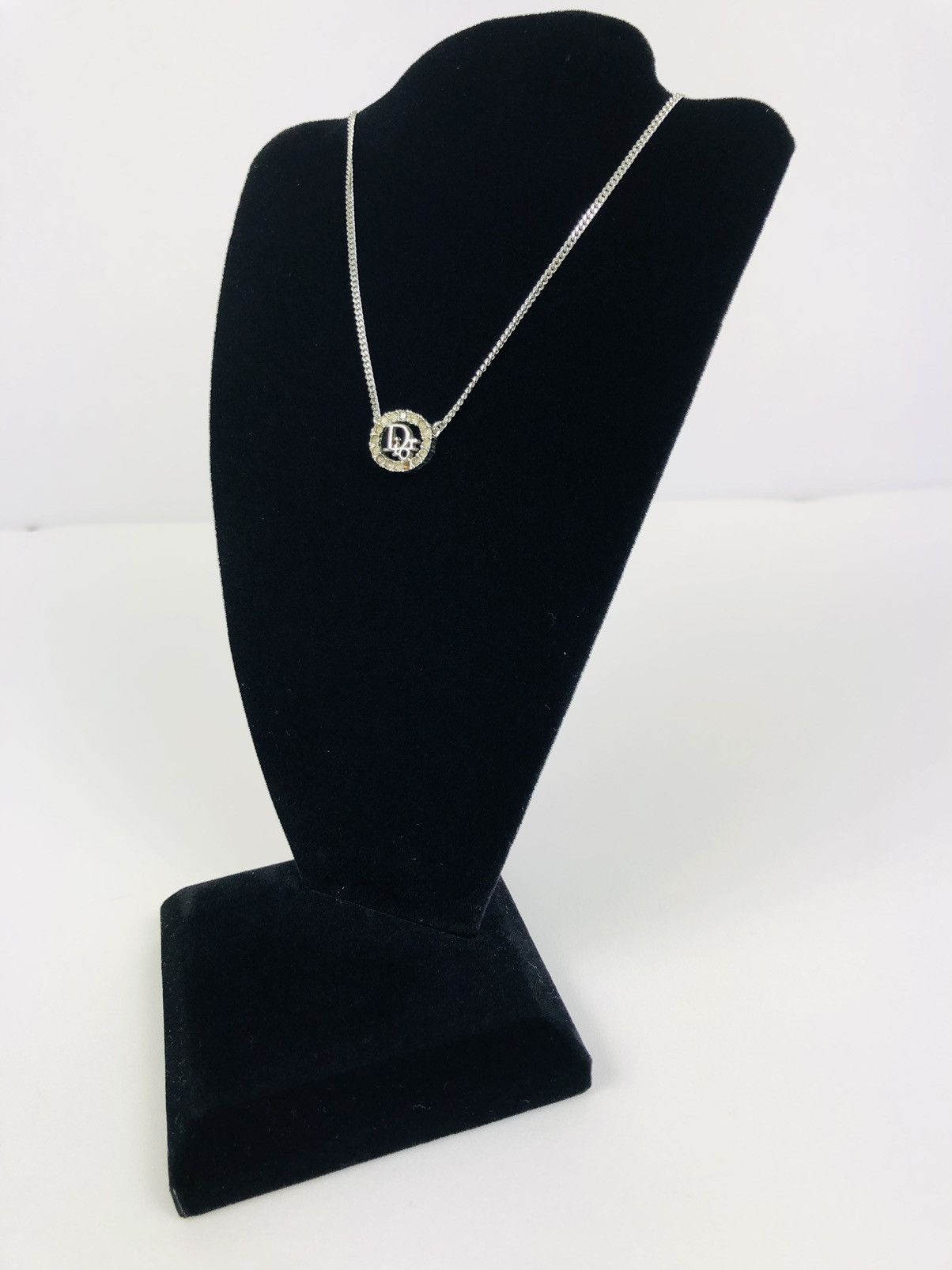 Dior Dior encrusted logo necklace Size ONE SIZE - 1 Thumbnail
