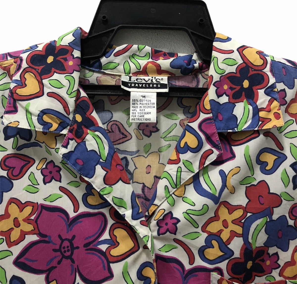 Levi's × Levi's Vintage Clothing × Vintage Vintage Levi’s Travelers Floral Shirt |1993 | Size M Size US M / EU 48-50 / 2 - 5 Thumbnail