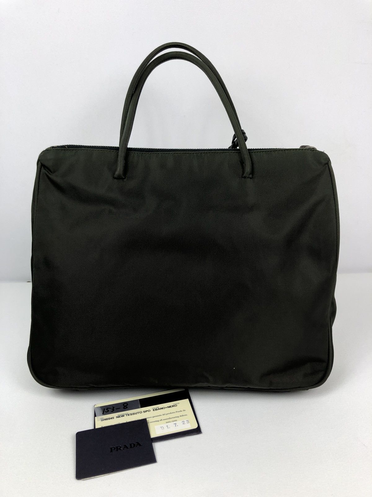 Prada Prada 2001 new tessuto spo ebano tote bag Size ONE SIZE - 2 Thumbnail