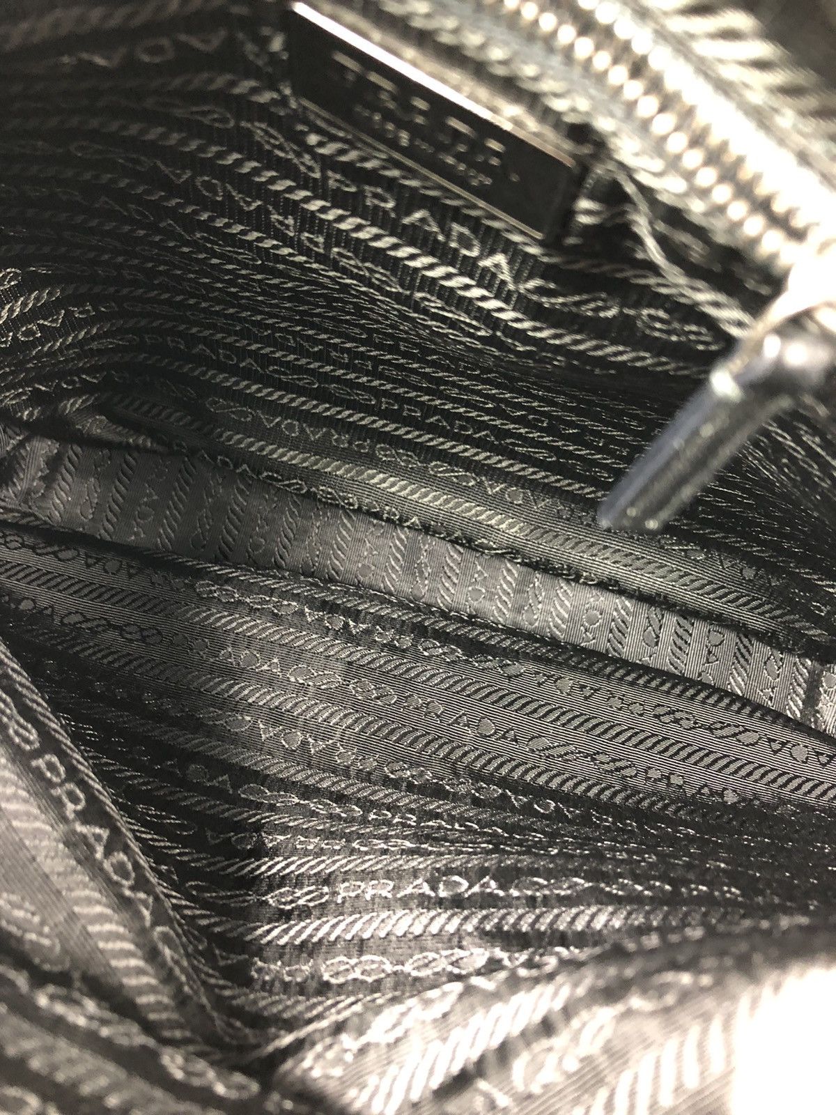 Prada Prada 2001 new tessuto spo ebano tote bag Size ONE SIZE - 3 Thumbnail