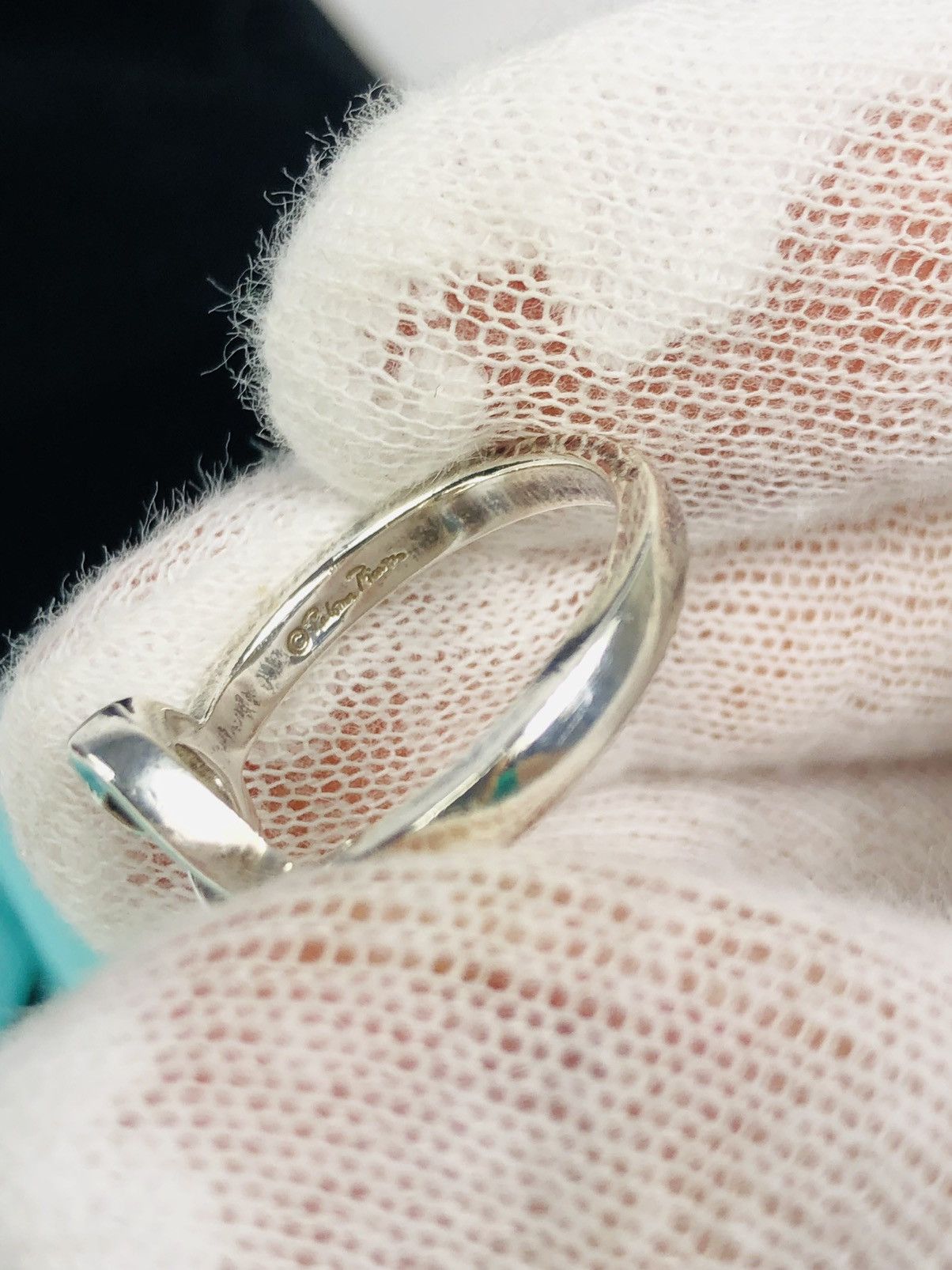 Tiffany & Co. Tiffany .925 silver heart ring size 8 Size ONE SIZE - 3 Thumbnail