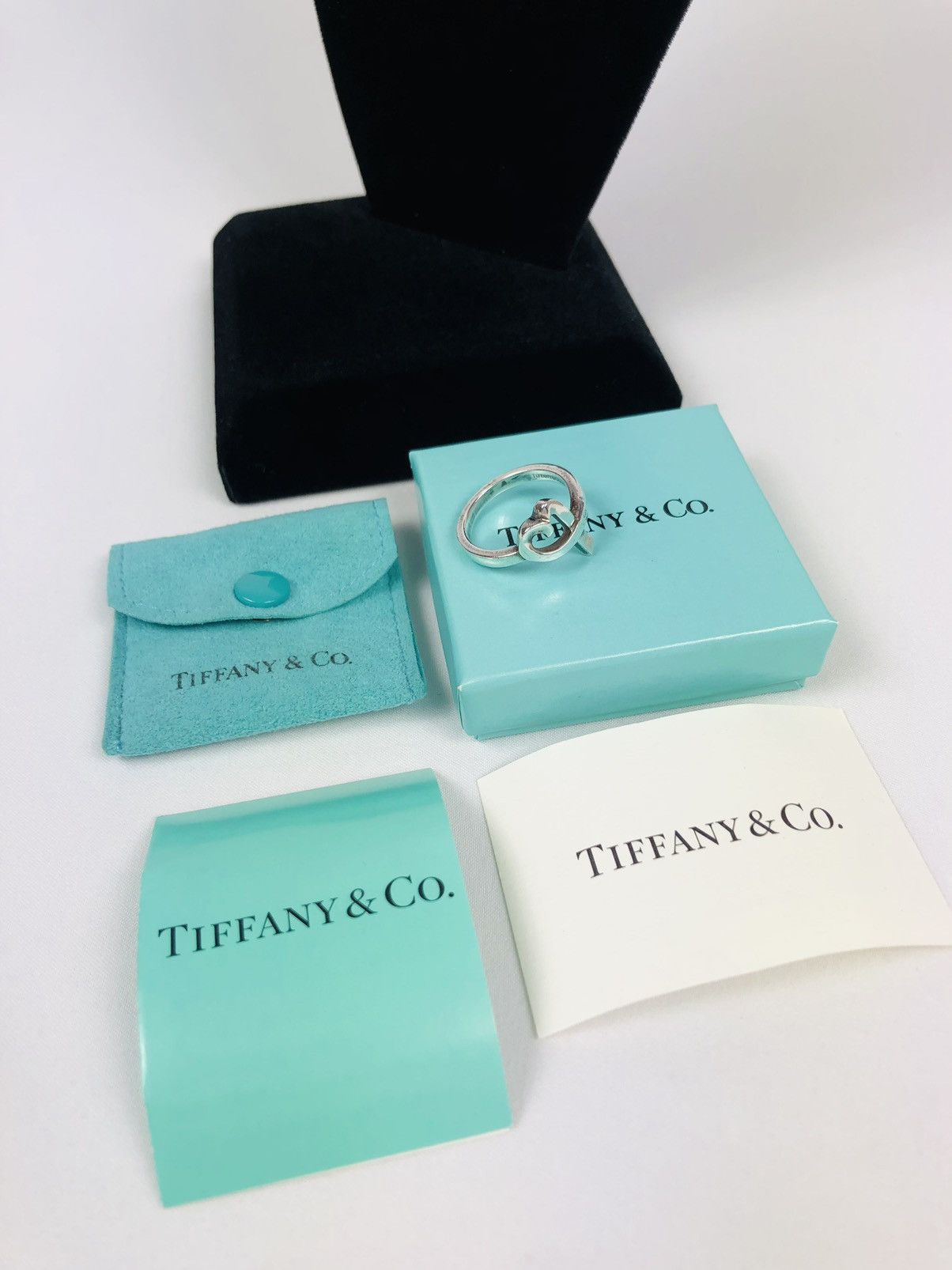 Tiffany & Co. Tiffany .925 silver heart ring size 8 Size ONE SIZE - 1 Thumbnail