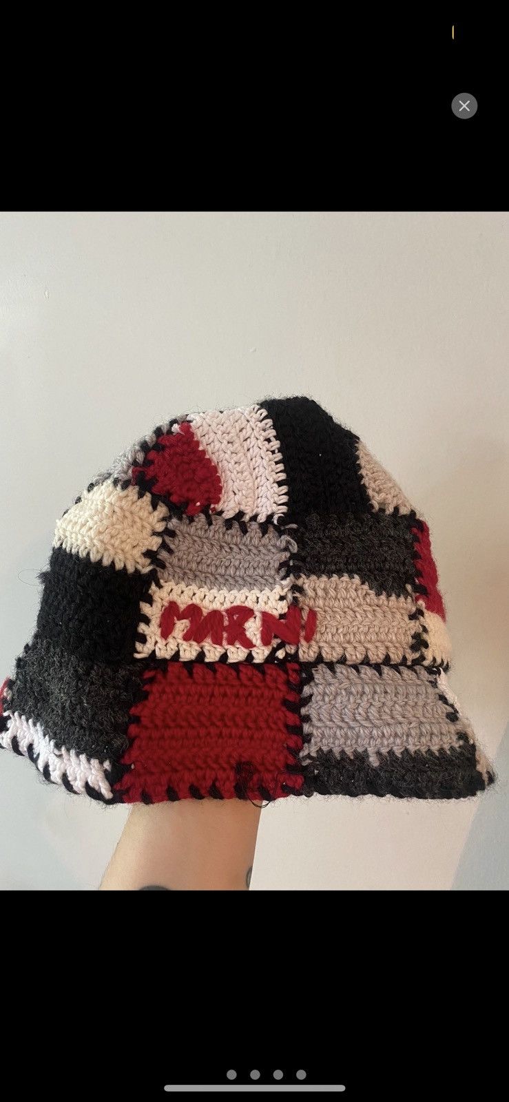 Marni Marni Patchwork Crochet Bucket Hat Grailed