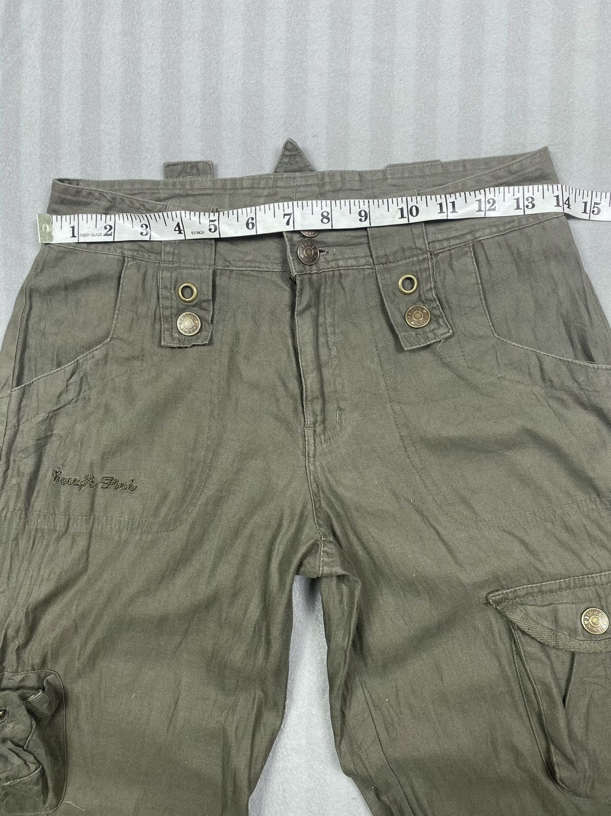 Japanese Brand Bondage Multipocket Cargo By Berry Pink Size 28" / US 6 / IT 42 - 6 Thumbnail
