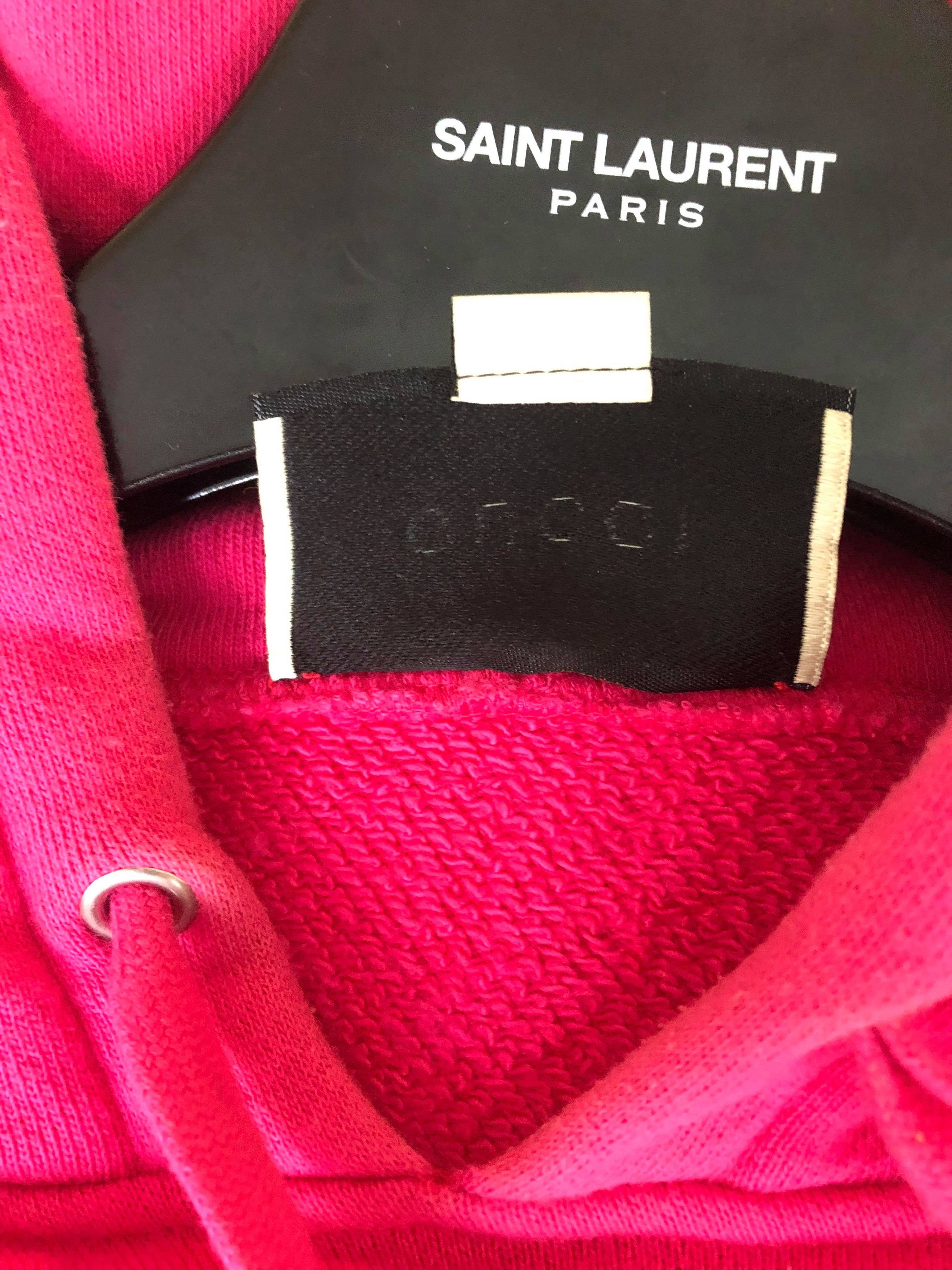 Gucci Gucci Pig Pink Logo Hoodie embroidered size Medium Size US M / EU 48-50 / 2 - 9 Thumbnail