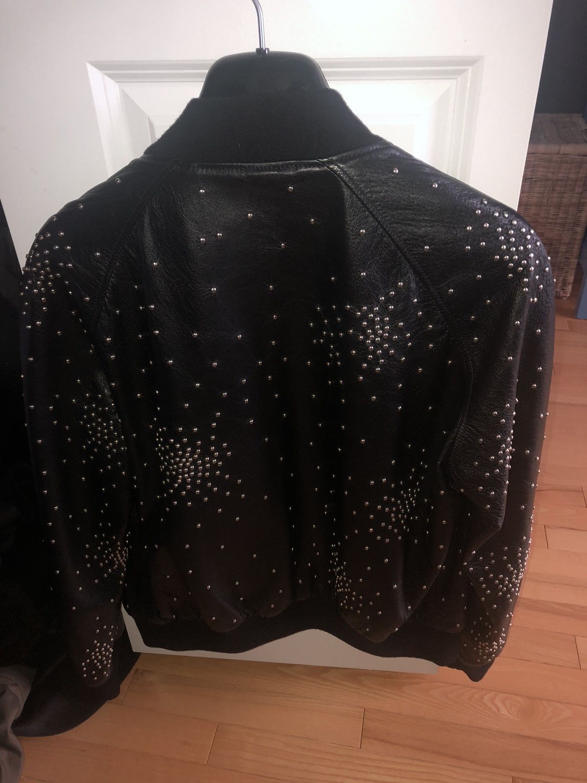 Hedi Slimane × Saint Laurent Paris Saint Laurent x Hedi Slimane Leather Studs Jacket Size US M / EU 48-50 / 2 - 8 Thumbnail