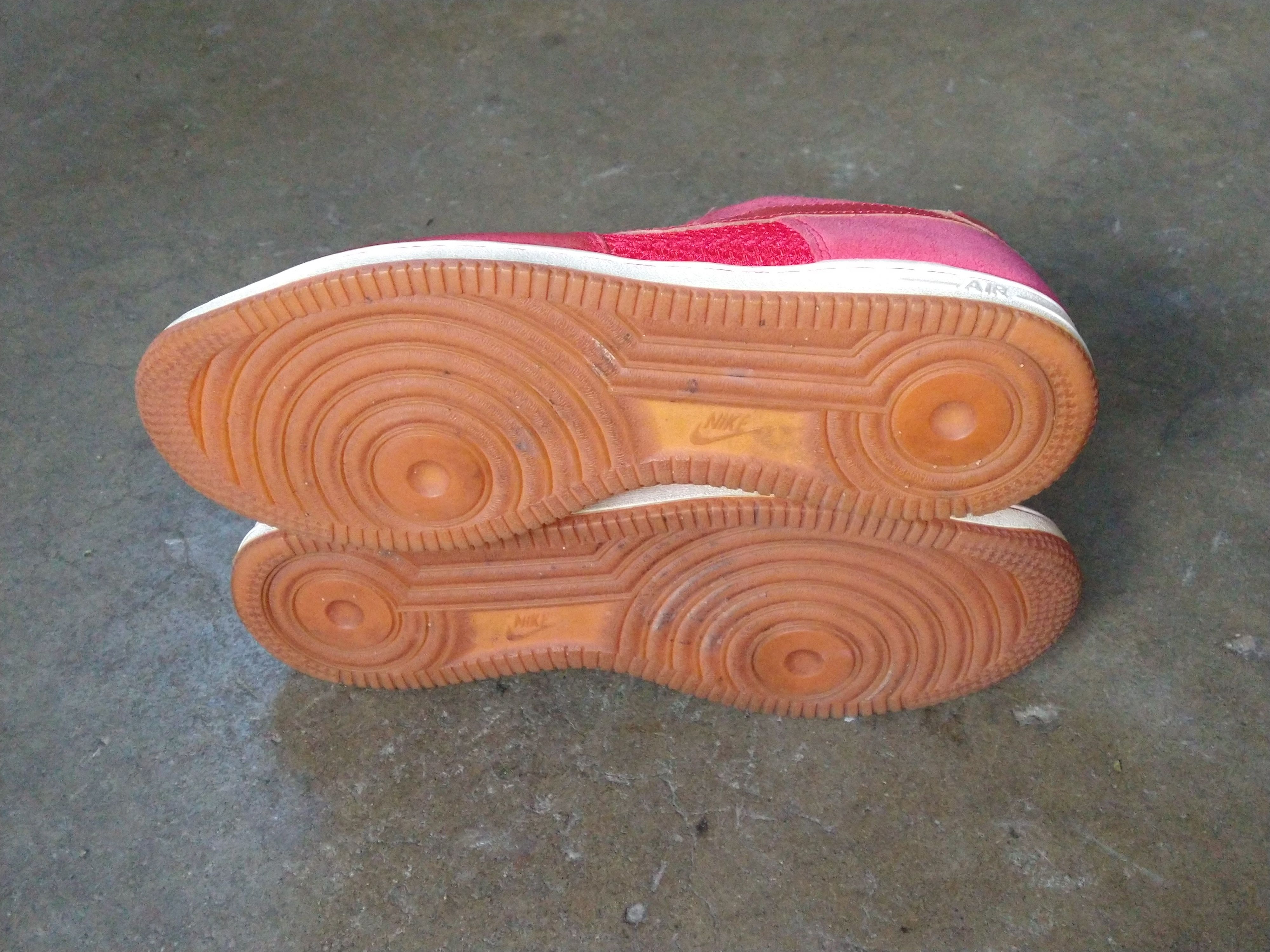 Nike Nike Air Force 1 Light Low 487643-602 Size 8 Red Suede Size US 8 / EU 41 - 18 Thumbnail