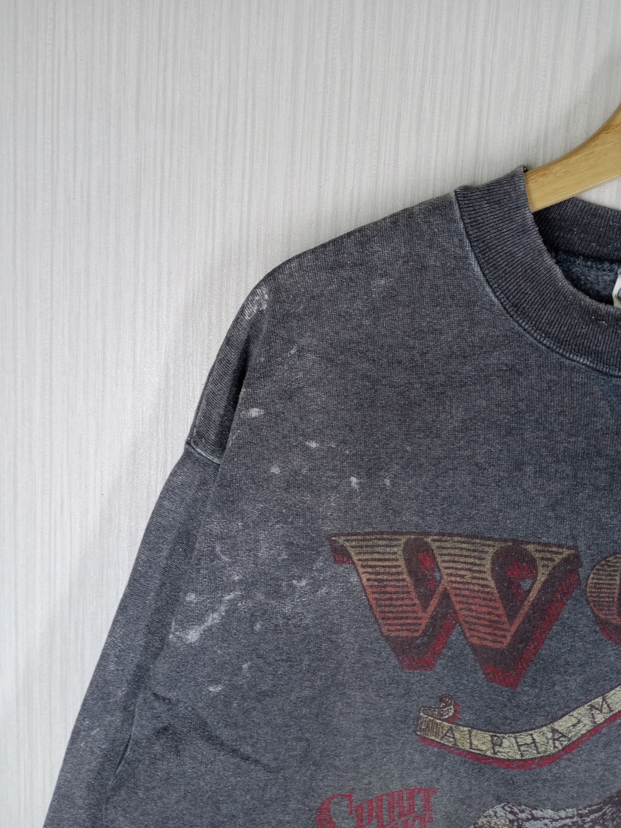Vintage 90s Vintage Wolf Animal Sweatshirt Size US L / EU 52-54 / 3 - 4 Thumbnail