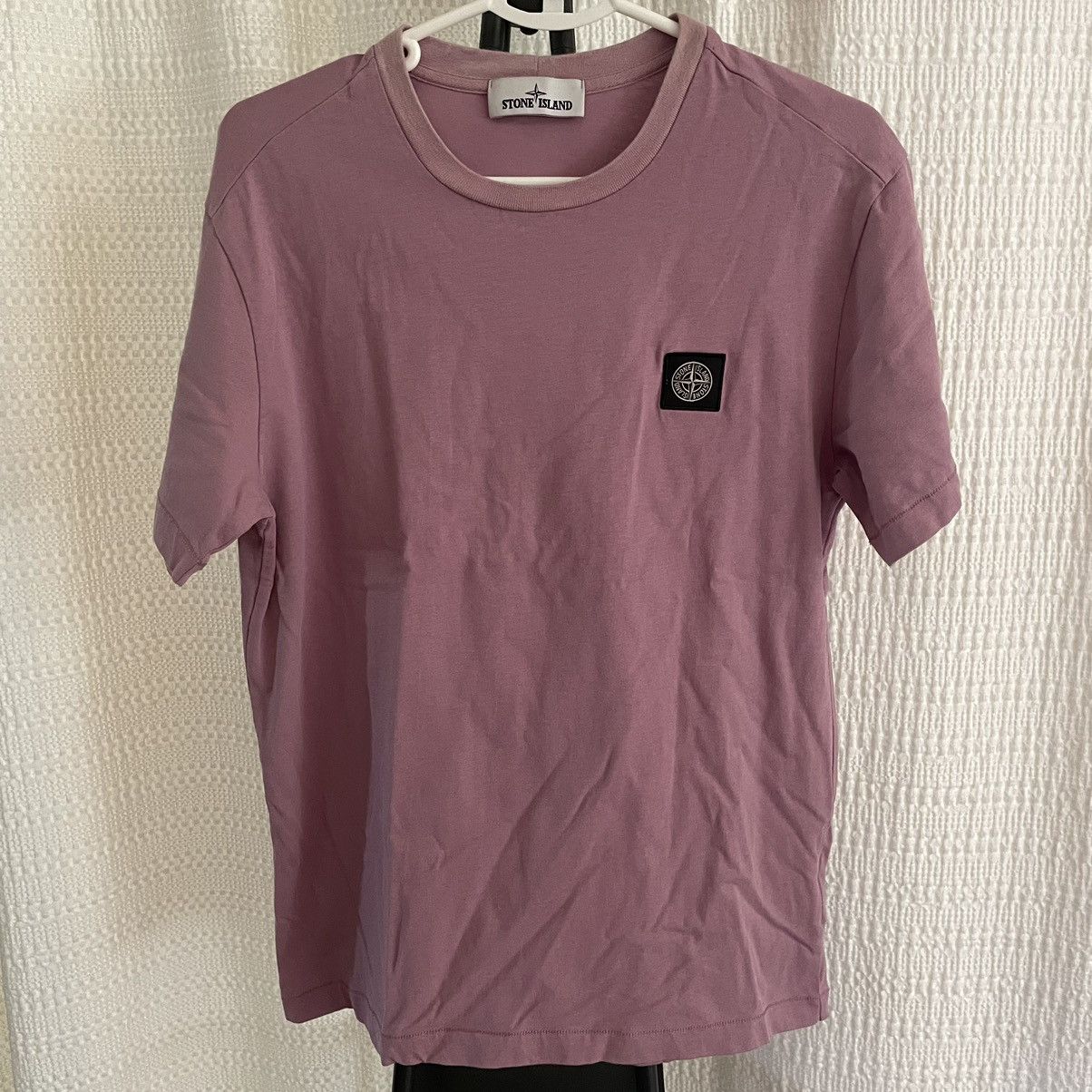 Stone Island Stone Island T-Shirt Patch Program Rare Pink Color Size US L / EU 52-54 / 3 - 1 Thumbnail