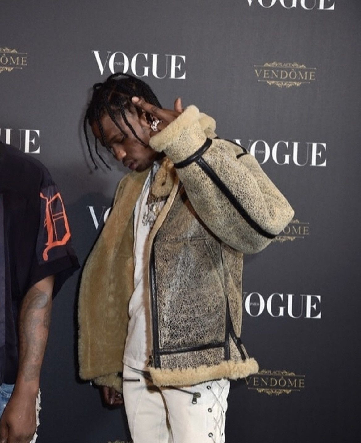 Other Shearling USAAF Jacket Kanye West Travis Schott Style Size US M / EU 48-50 / 2 - 23 Thumbnail