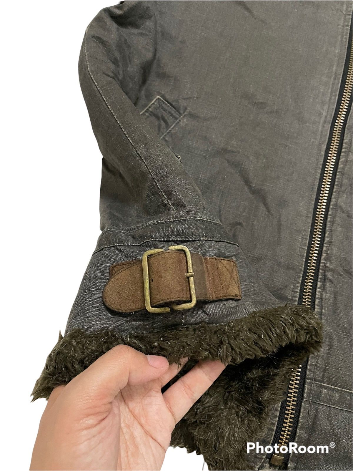 Other Shearling USAAF Jacket Kanye West Travis Schott Style Size US M / EU 48-50 / 2 - 14 Thumbnail