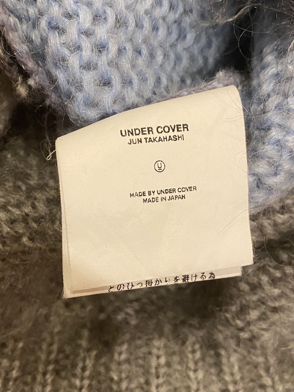 Undercover AW02 Witches Cell Division Mohair Sweater | Grailed