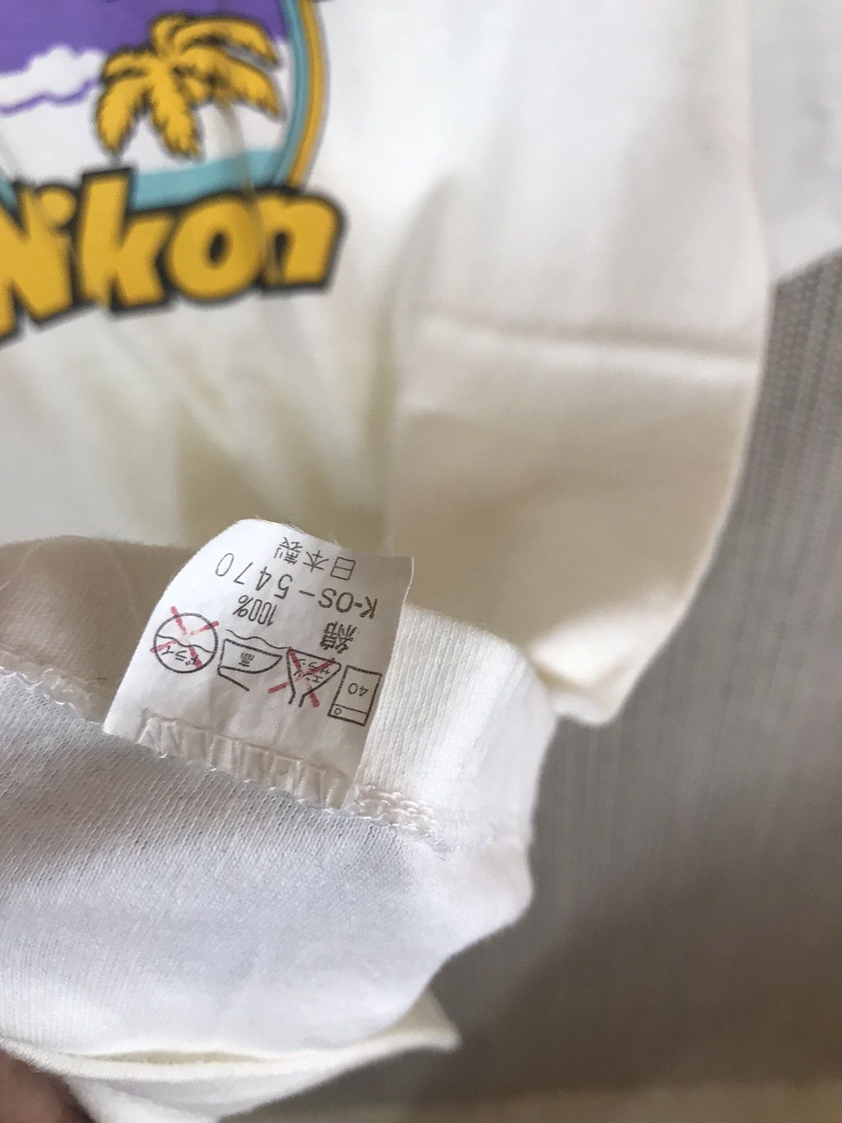 Japanese Brand × Nikon × Vintage ‼️VTG 70s NIKON TSHIRT BEACH PRINTED ‼️ Size US S / EU 44-46 / 1 - 5 Thumbnail