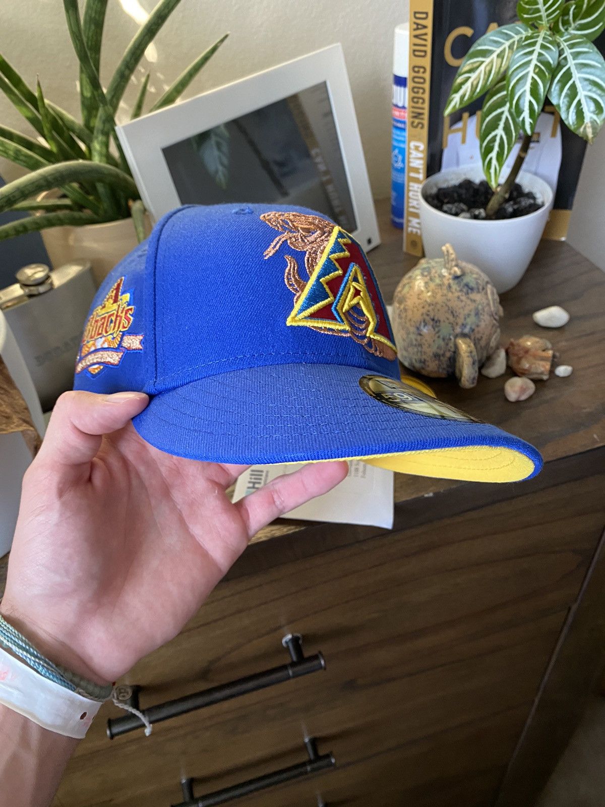 New Era Sz 7 - Arizona Diamondbacks Fitted Hat Size ONE SIZE - 1 Thumbnail