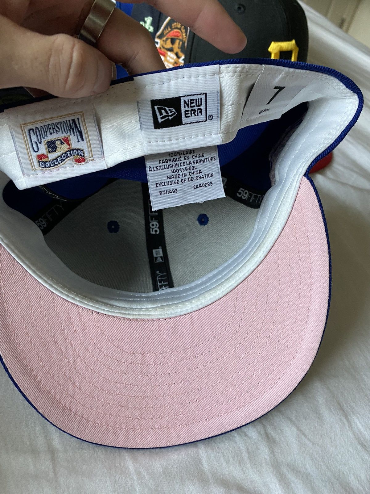 New Era Sz 7 - Philadelphia Phillies Fitted Hat Size ONE SIZE - 4 Thumbnail