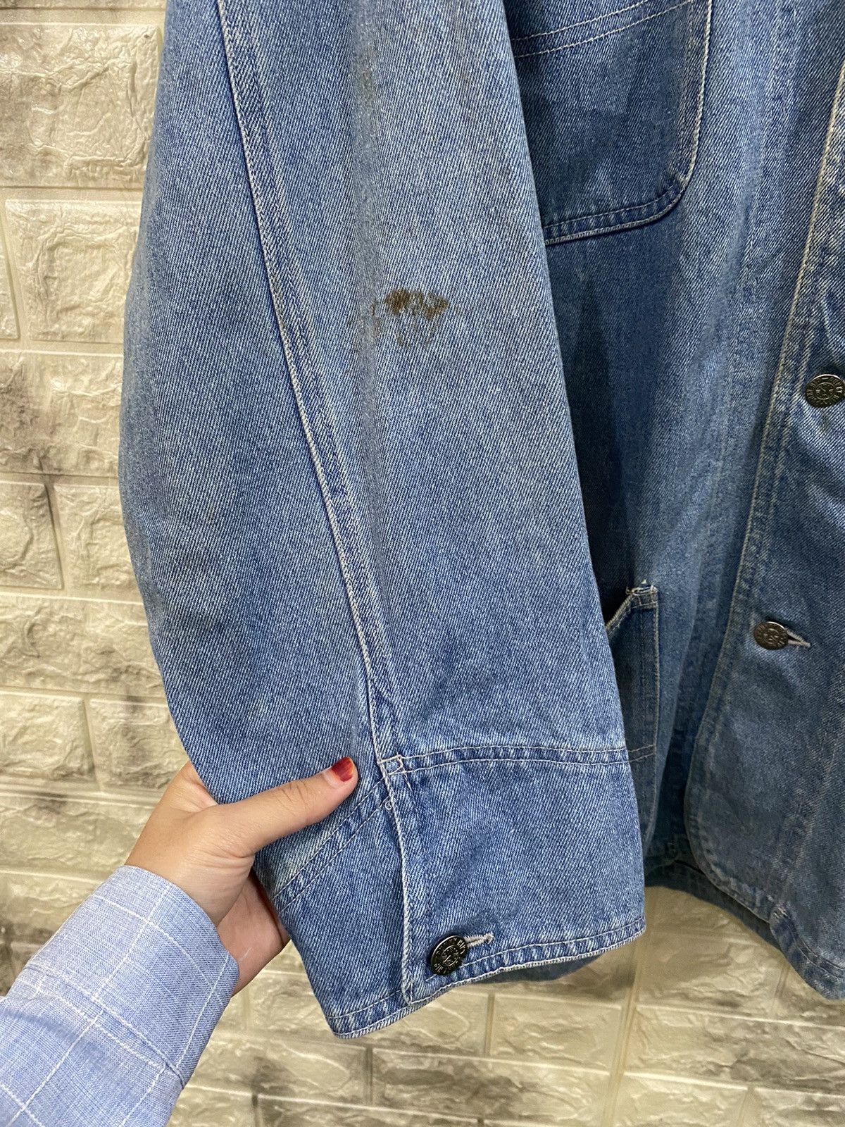 Japanese Brand × Vintage Vintage Punky Hip Denim Jacket Size US M / EU 48-50 / 2 - 12 Thumbnail