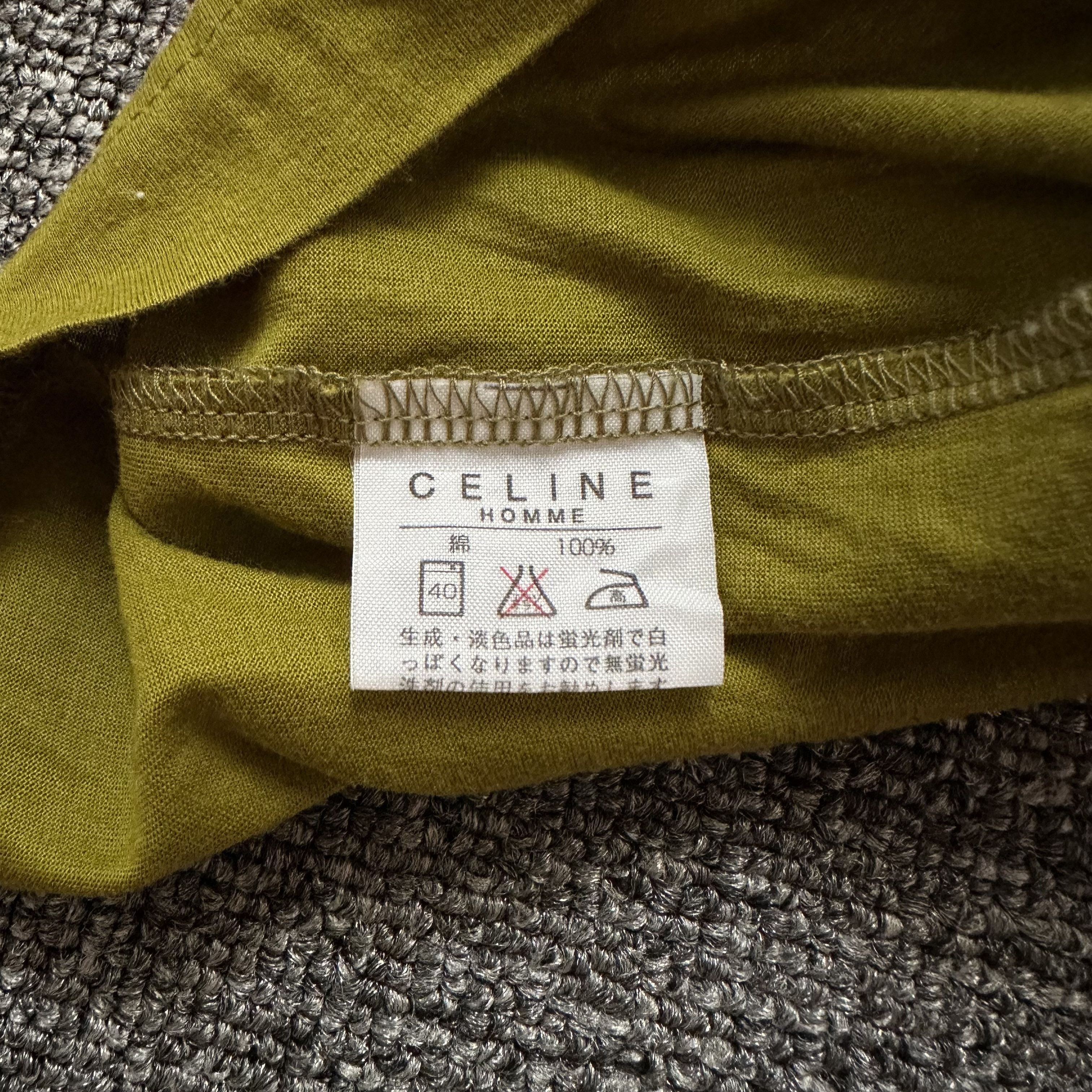 Celine Celine Homme Tank Tops Size US L / EU 52-54 / 3 - 5 Thumbnail