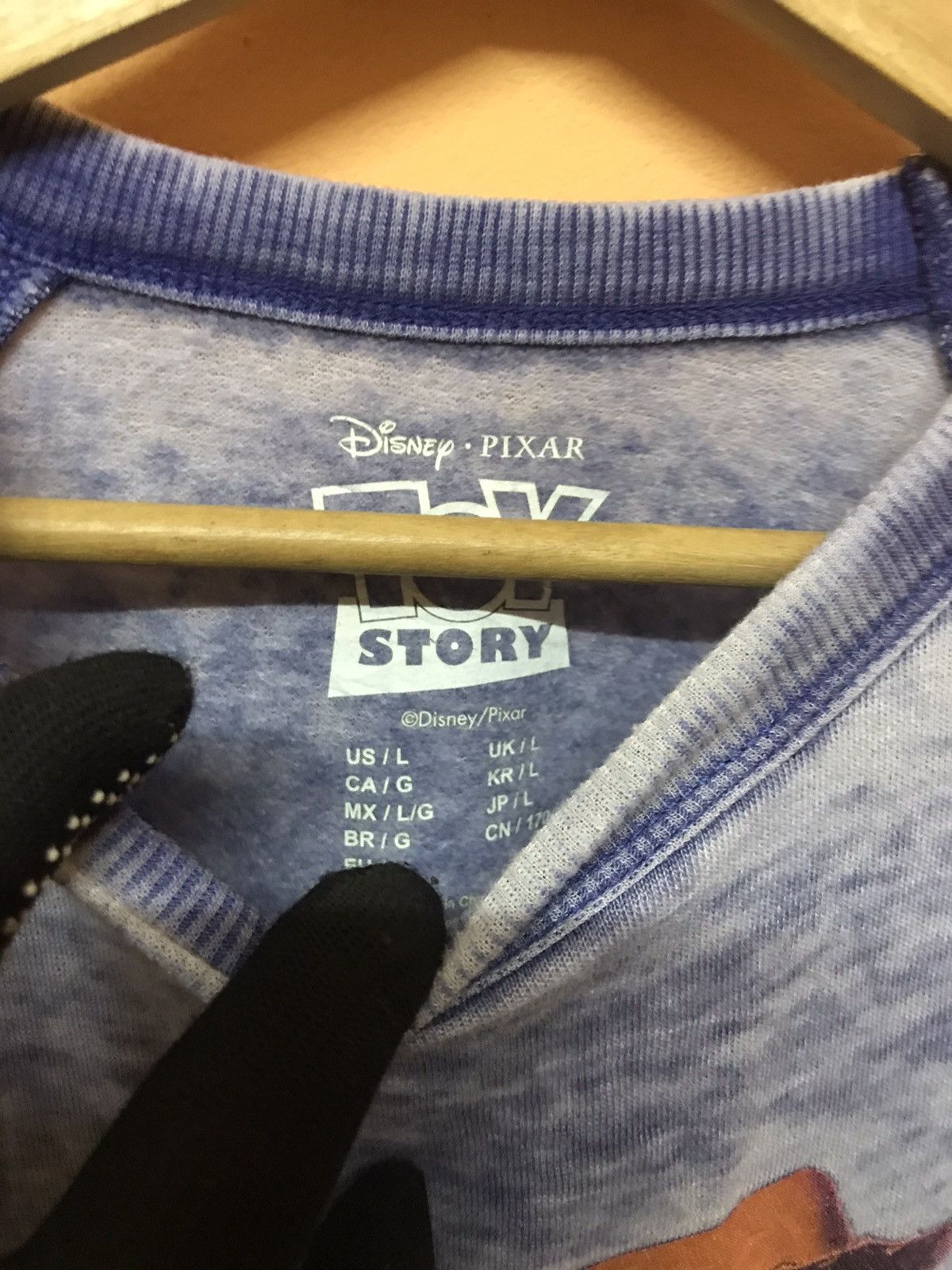 Disney × Japanese Brand ‼️TOYS STORY MOVIE SWEATSHIRT‼️ Size US XL / EU 56 / 4 - 3 Thumbnail