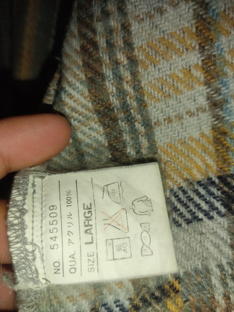 Flannel × Japanese Brand Classic Flannel Size US L / EU 52-54 / 3 - 6 Thumbnail