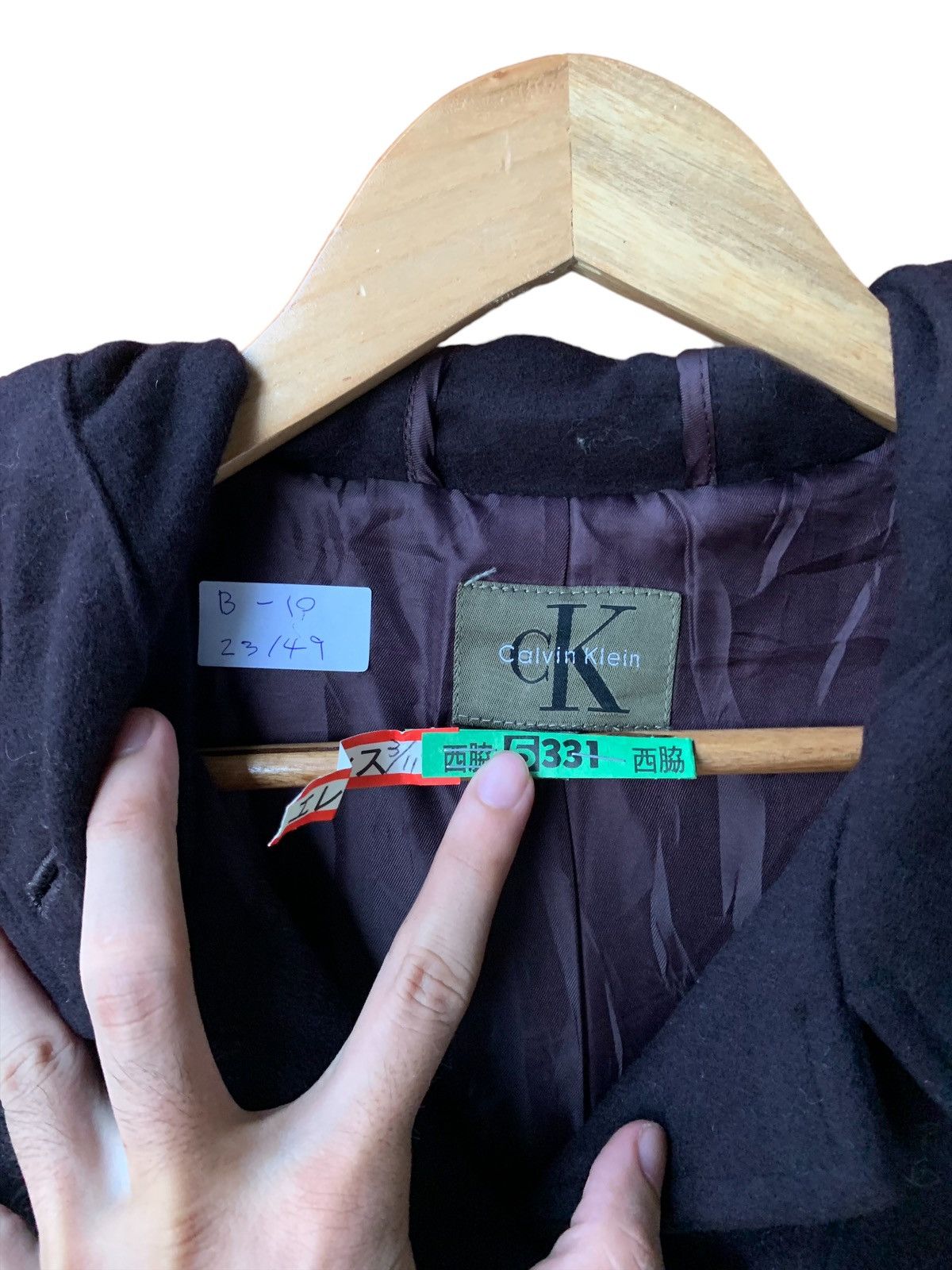Calvin Klein × Vintage Vintage Calvin klien trench coat jacket Size US L / EU 52-54 / 3 - 7 Thumbnail
