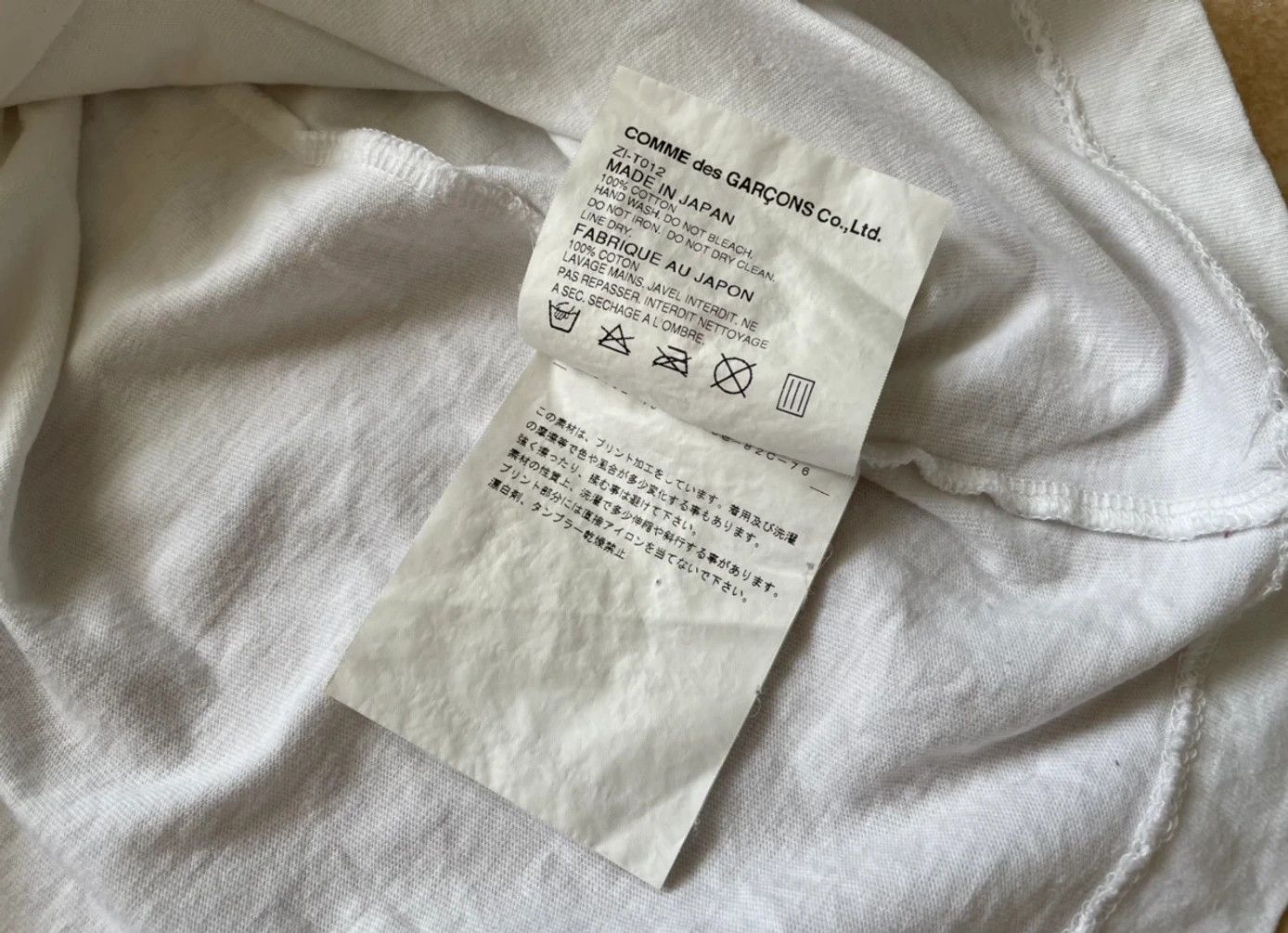 Bape × Comme des Garcons Bape x Comme Des Garçons Camo Heart Tee Size US S / EU 44-46 / 1 - 4 Thumbnail