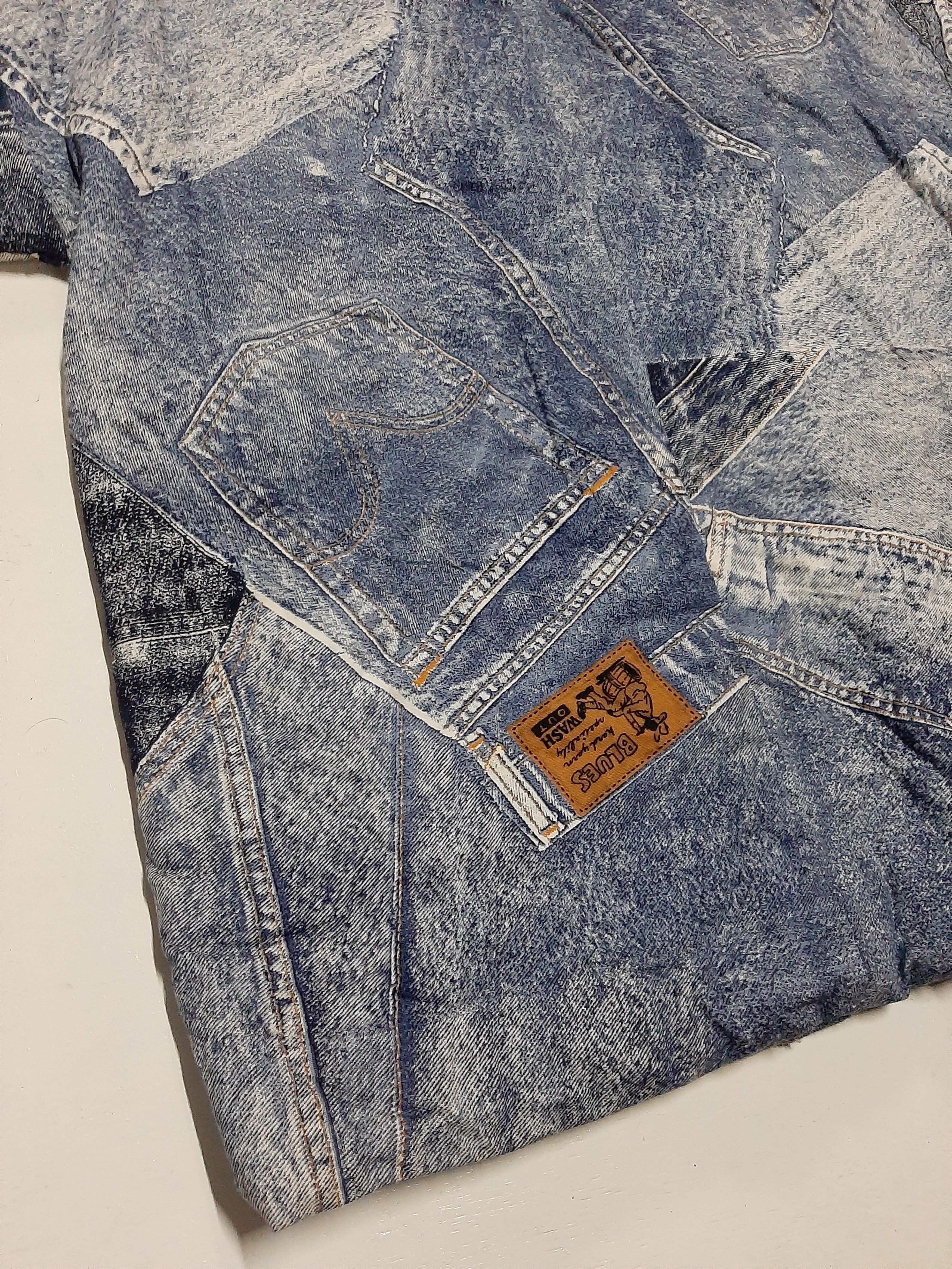 Japanese Brand RARE🔥vtg young village kimono thick all over PRINT Size US XL / EU 56 / 4 - 7 Thumbnail