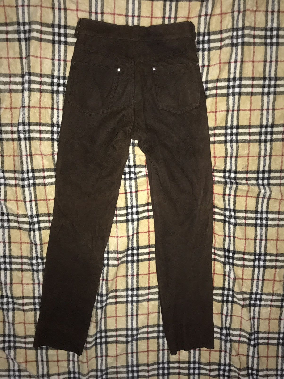 Leather × Schott × Vintage 🔥RARE🔥Vintage schott leather pant Size US 30 / EU 46 - 3 Thumbnail