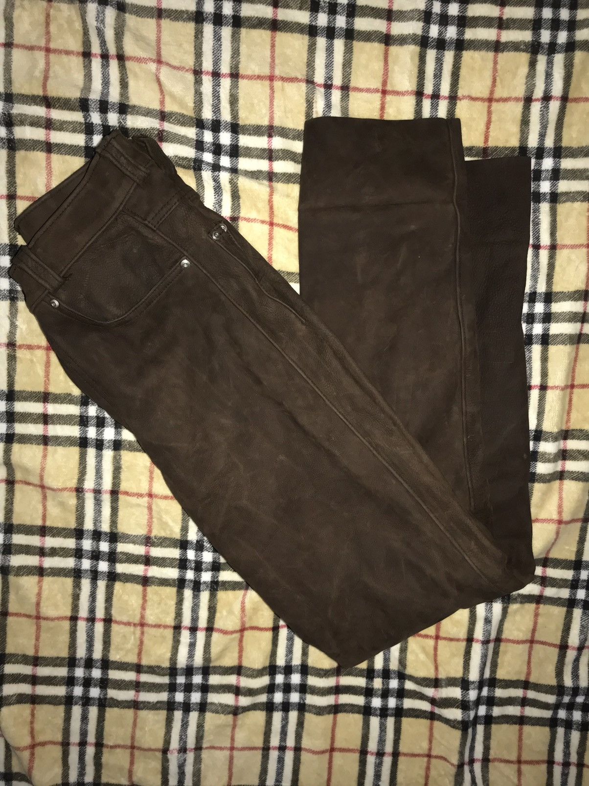 Leather × Schott × Vintage 🔥RARE🔥Vintage schott leather pant Size US 30 / EU 46 - 1 Thumbnail
