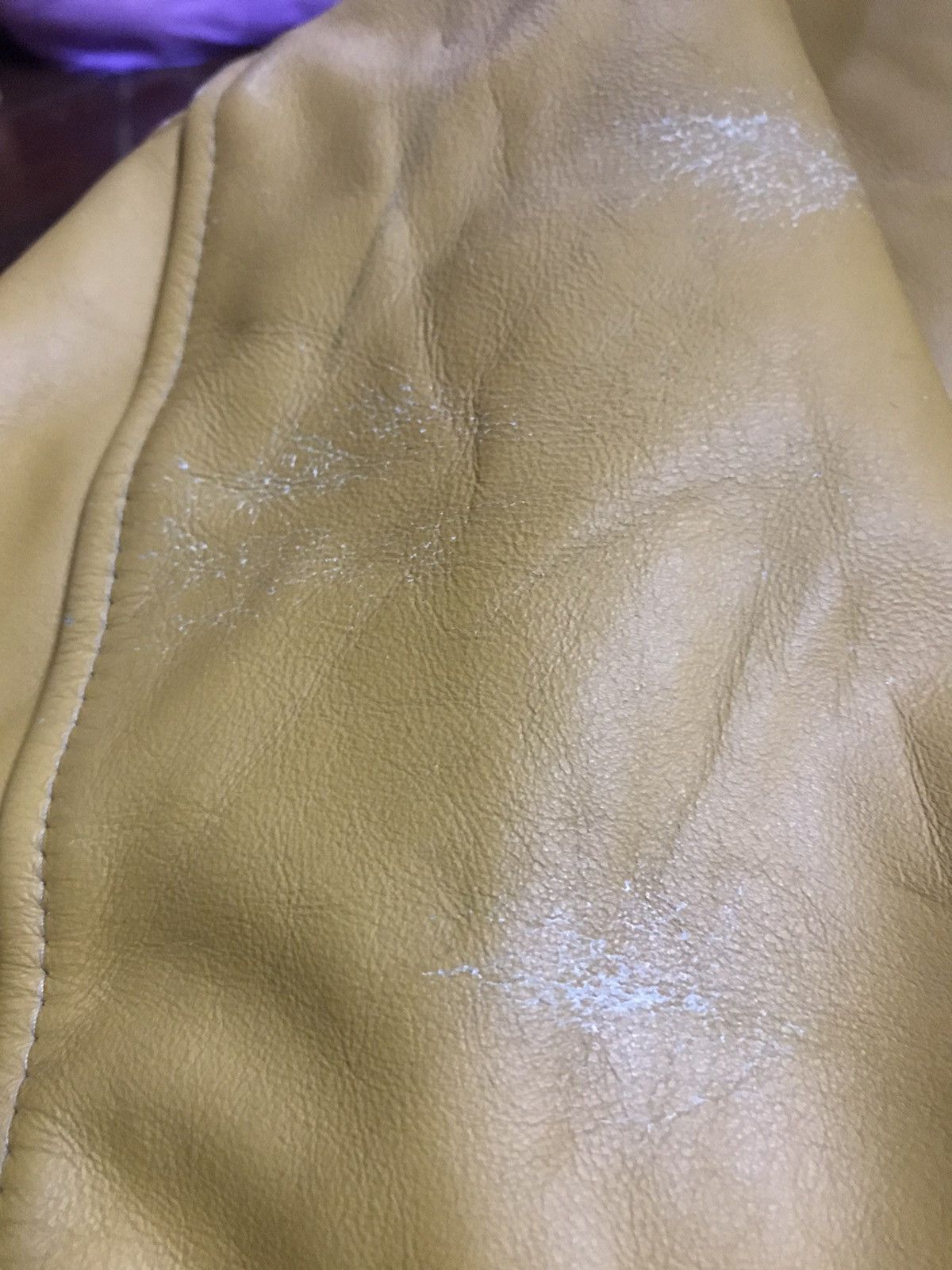 Vintage Vintage butwin union made leather sleeve wool varsity Size US L / EU 52-54 / 3 - 7 Thumbnail