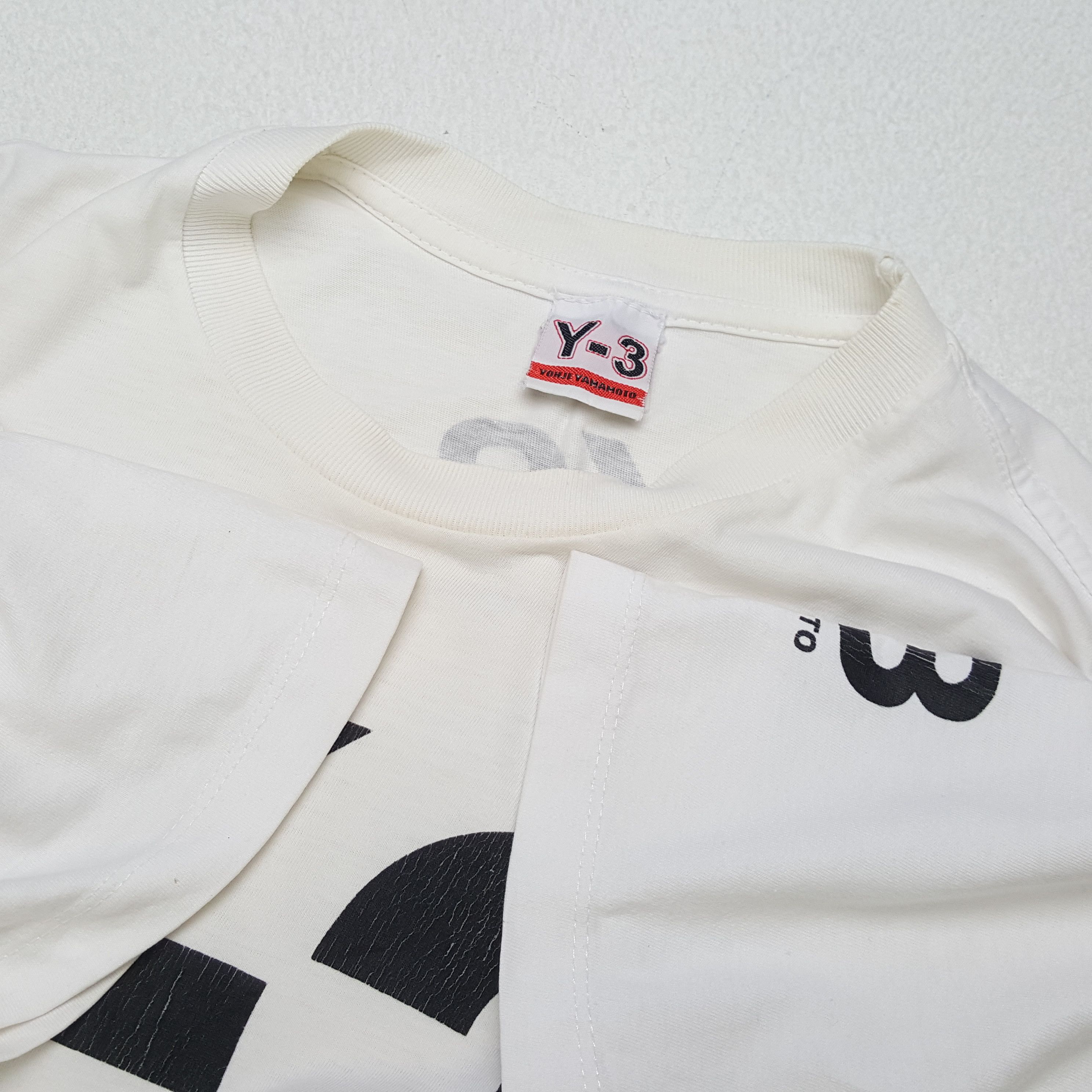 Japanese Brand × Vintage × Yohji Yamamoto Vintage Y-3 YOHJI YAMAMOTO Japanese Designer Style T-Shirt Size US L / EU 52-54 / 3 - 7 Thumbnail