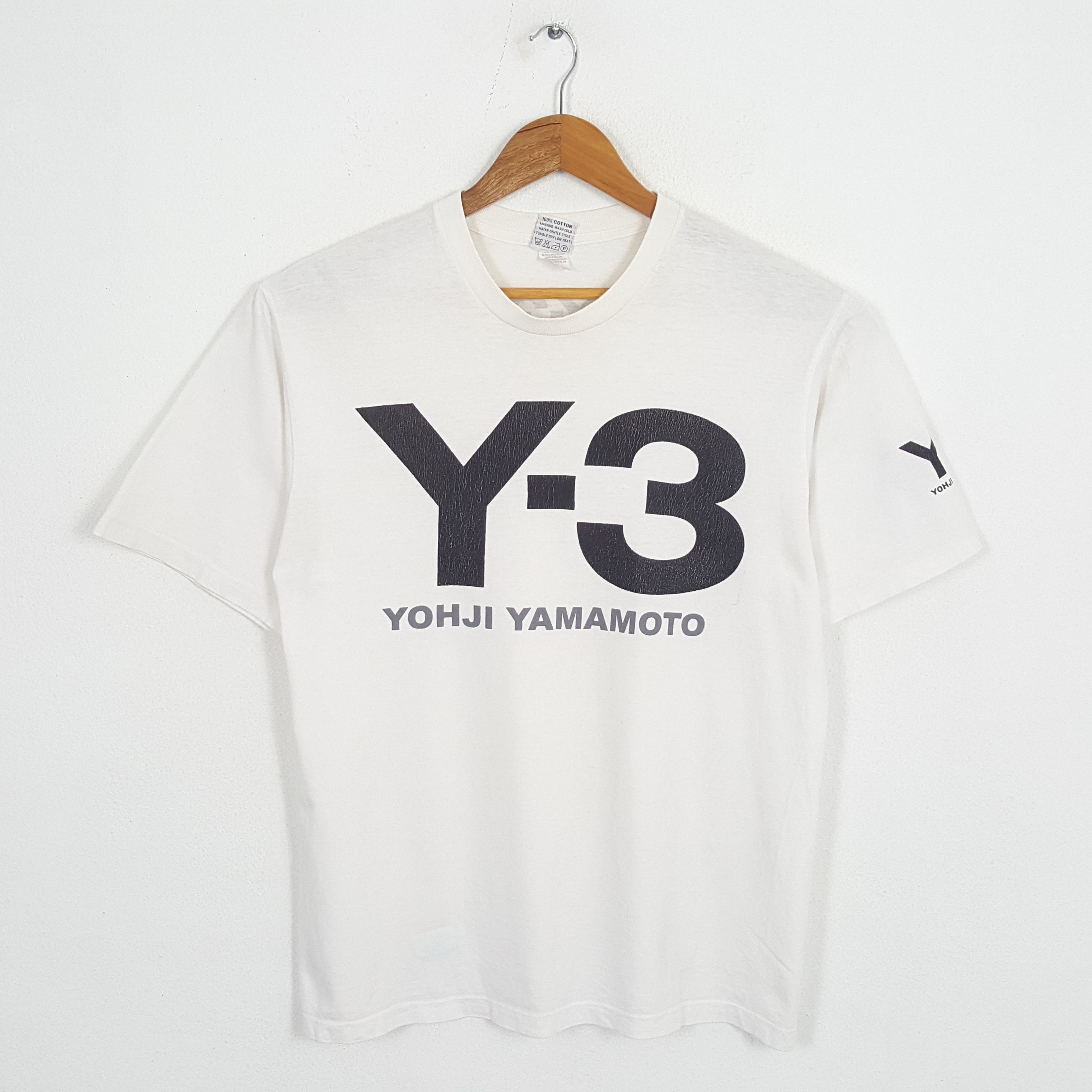 Japanese Brand × Vintage × Yohji Yamamoto Vintage Y-3 YOHJI YAMAMOTO Japanese Designer Style T-Shirt Size US L / EU 52-54 / 3 - 1 Thumbnail
