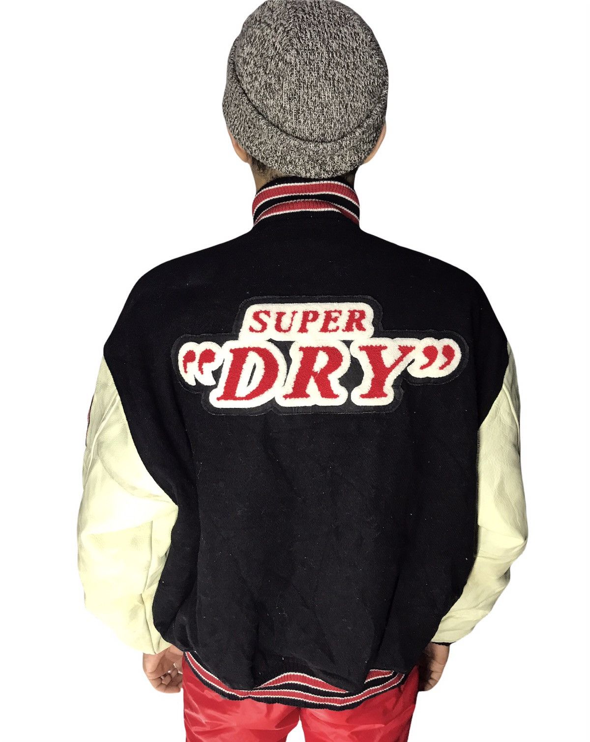 Superdry 🔥rare🔥Superdry varsity leather sleeve with patches Size US L / EU 52-54 / 3 - 2 Thumbnail