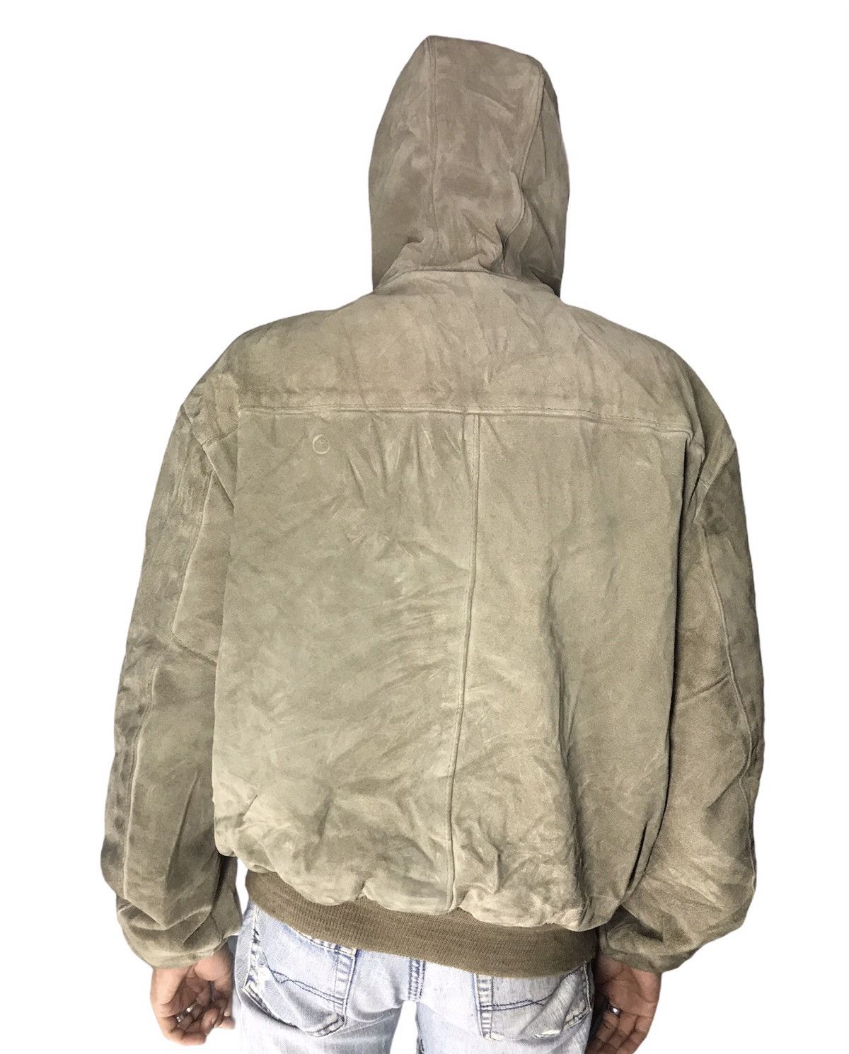 Schott × Vintage 🔥best offer🔥Schott nyc suede zipper jacket with hoodie Size US L / EU 52-54 / 3 - 5 Thumbnail