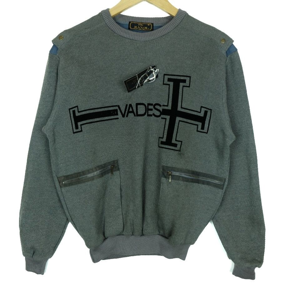 Japanese Brand 90's DUKE MAXIM Big Logo Retro Christmas Sweatshirts Size US M / EU 48-50 / 2 - 2 Thumbnail