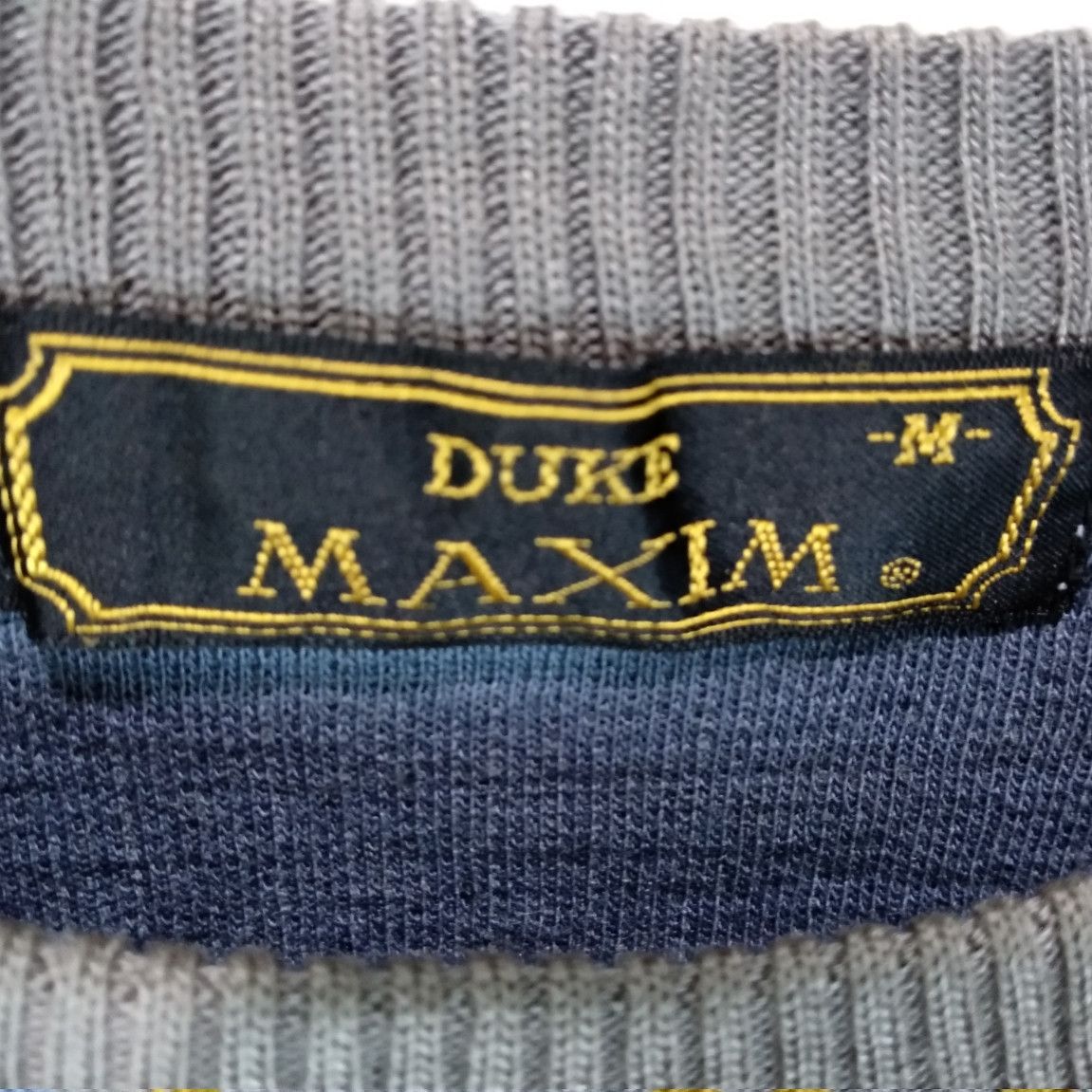 Japanese Brand 90's DUKE MAXIM Big Logo Retro Christmas Sweatshirts Size US M / EU 48-50 / 2 - 10 Thumbnail