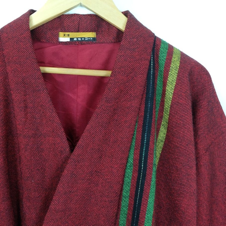 Japanese Brand JAPAN Vintage Classic Nice Design Tailoring Red Kimono Size US M / EU 48-50 / 2 - 4 Thumbnail