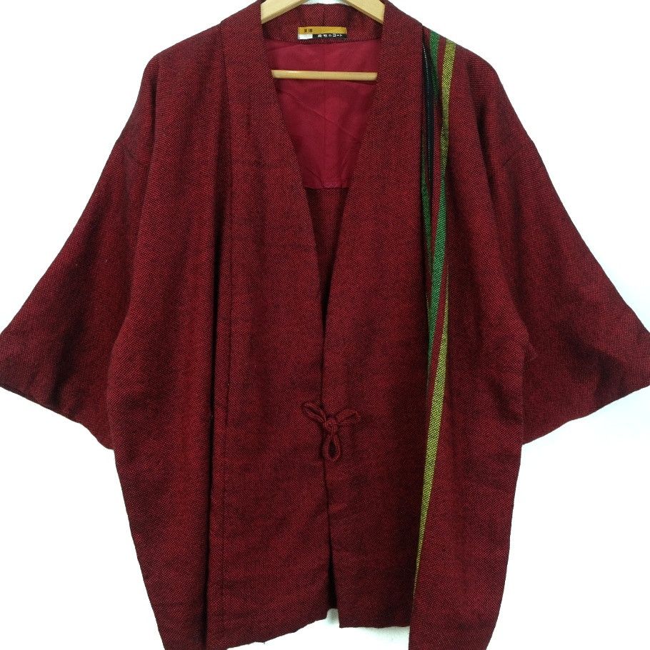 Japanese Brand JAPAN Vintage Classic Nice Design Tailoring Red Kimono Size US M / EU 48-50 / 2 - 5 Thumbnail
