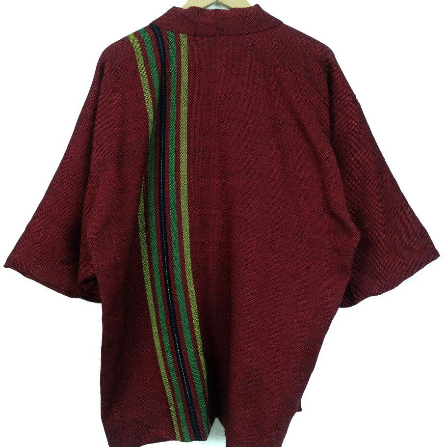 Japanese Brand JAPAN Vintage Classic Nice Design Tailoring Red Kimono Size US M / EU 48-50 / 2 - 6 Thumbnail