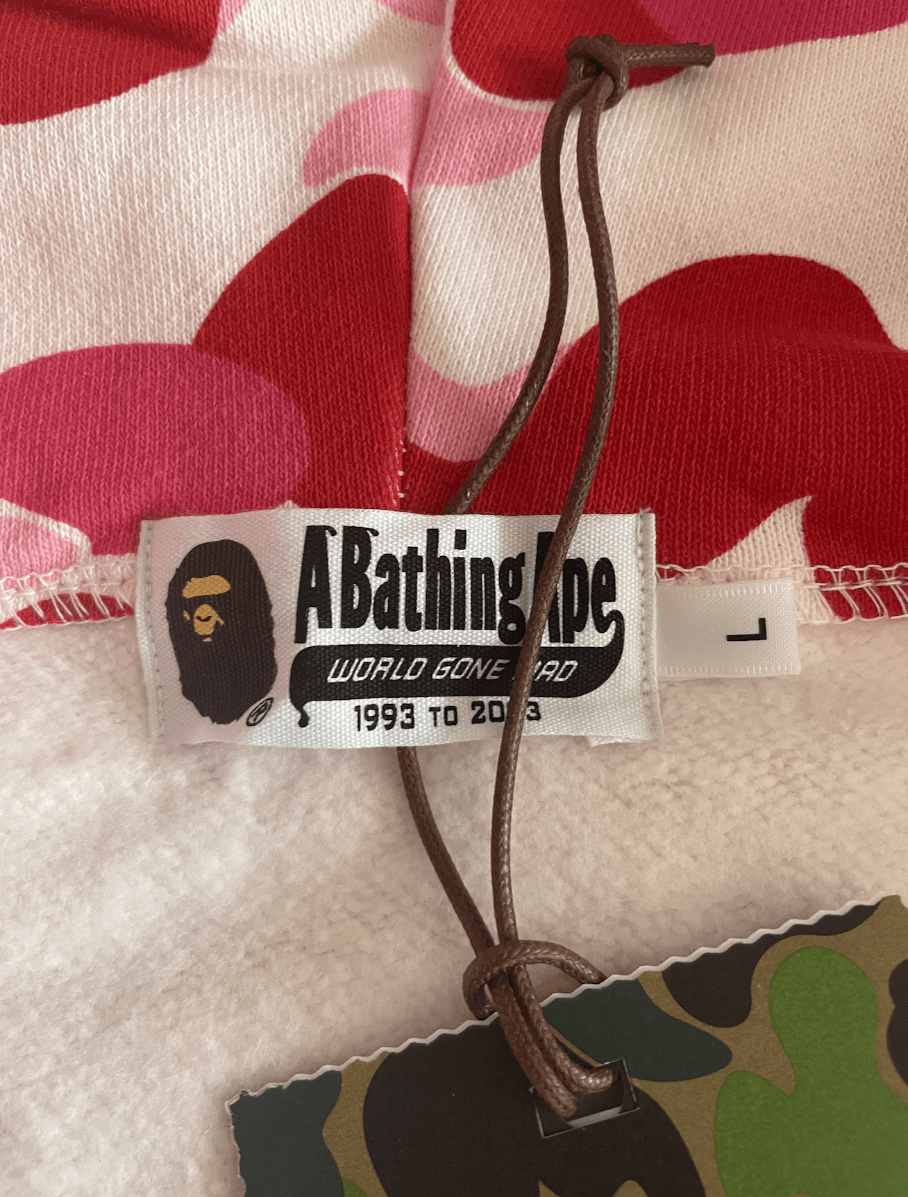 Bape BAPE BIG ABC CAMO BAPE RELAXED FIT FULL ZIP HOODIE Size US L / EU 52-54 / 3 - 8 Thumbnail